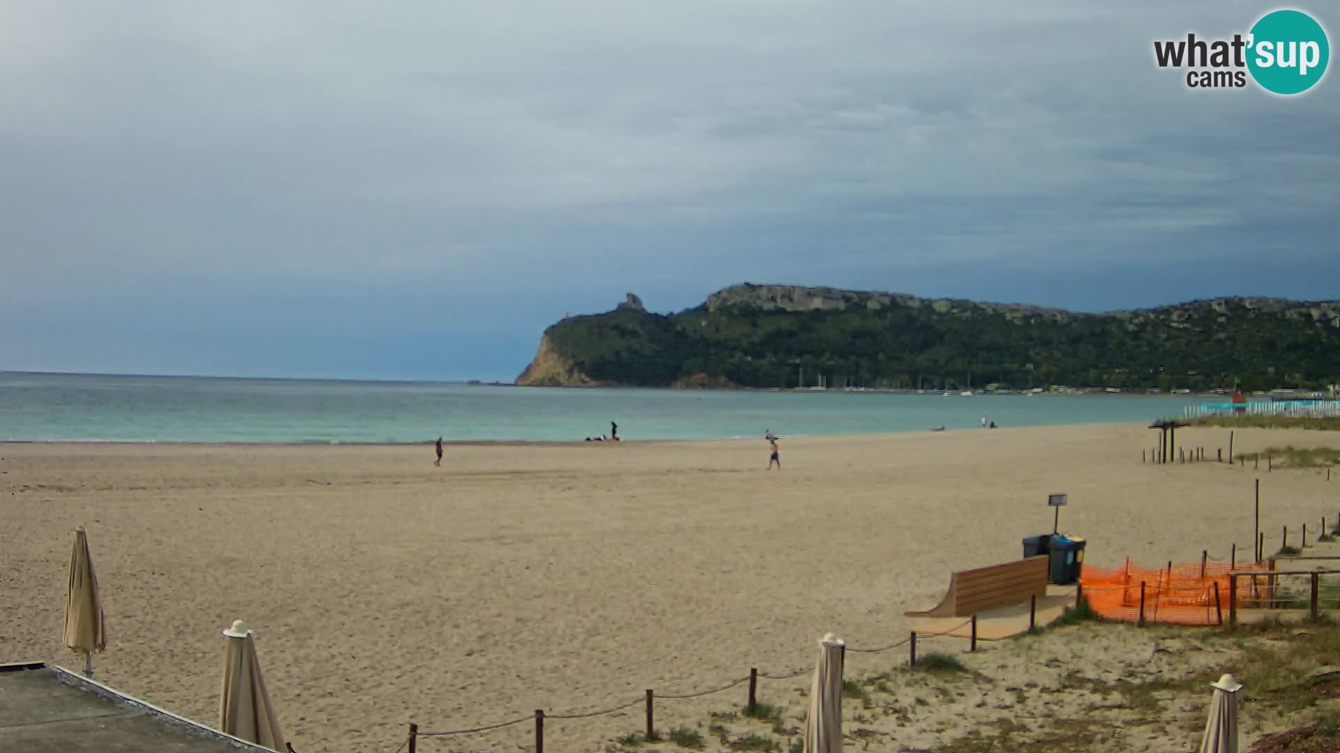Poetto beach webcam | Cagliari | Sardinija