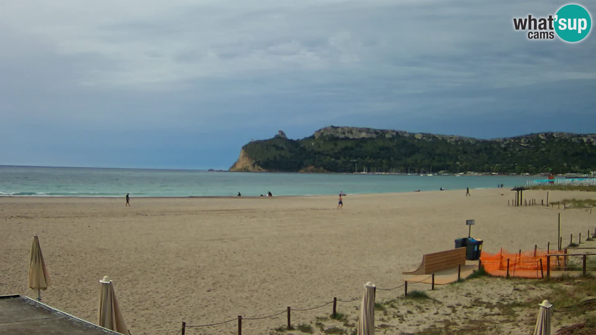 Poetto beach webcam | Cagliari | Sardinija