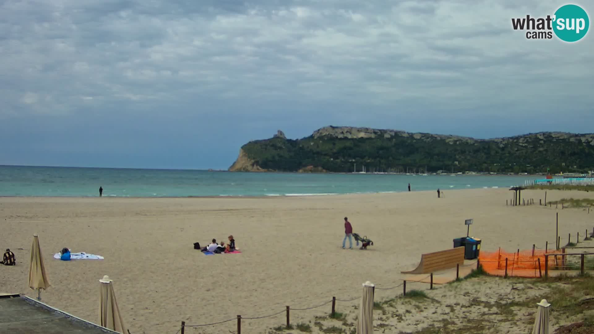 Webcam plage de Poetto | Cagliari | Sardaigne