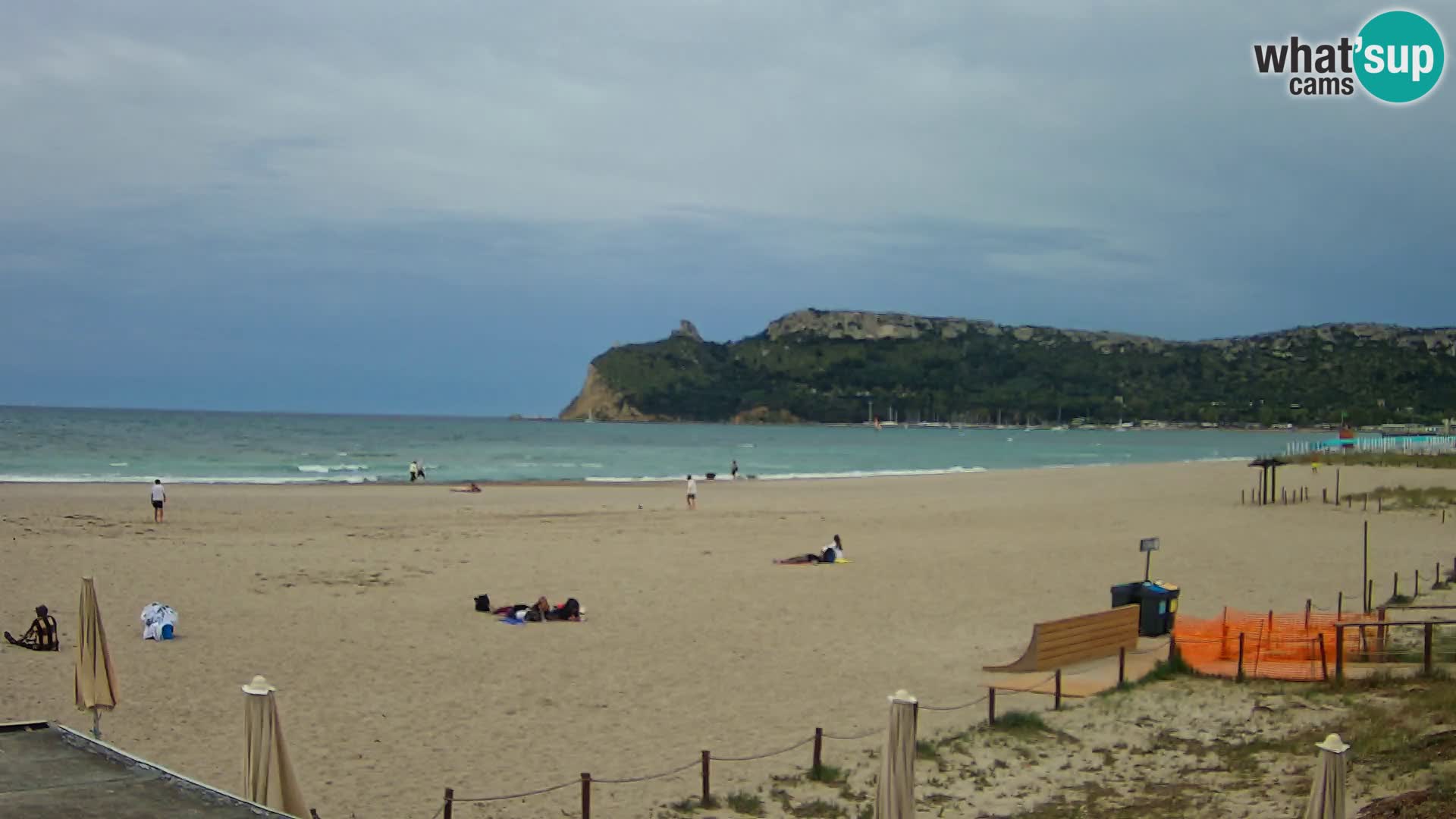 Poetto beach webcam | Cagliari | Sardinija