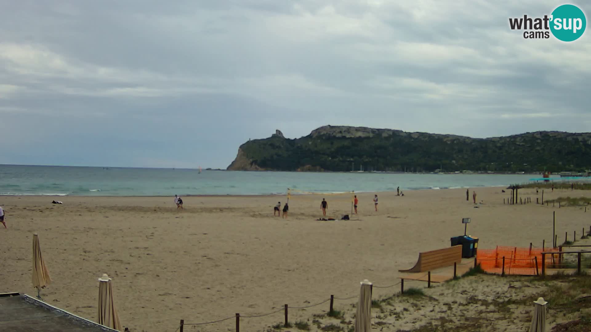Poetto beach webcam | Cagliari | Sardinija