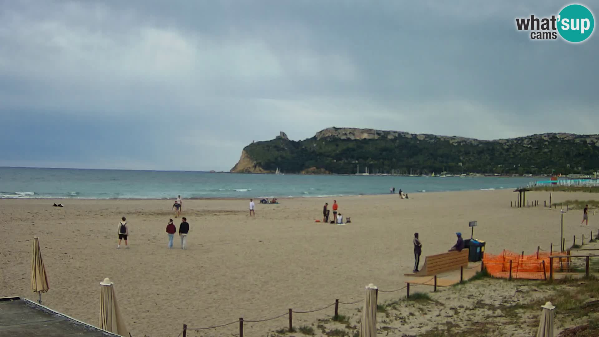 Poetto Strand Webcam | Cagliari | Sardinien