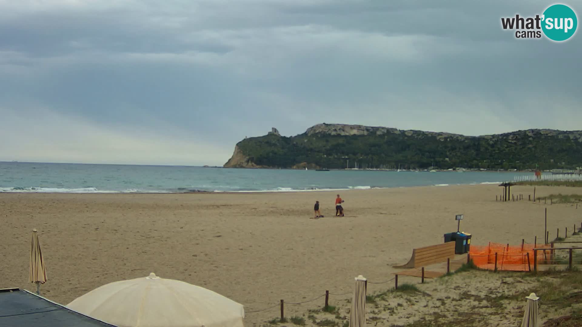 Poetto beach webcam | Cagliari | Sardinija