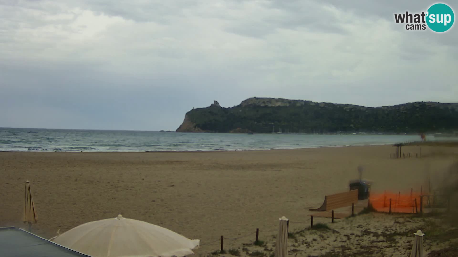 Poetto Strand Webcam | Cagliari | Sardinien