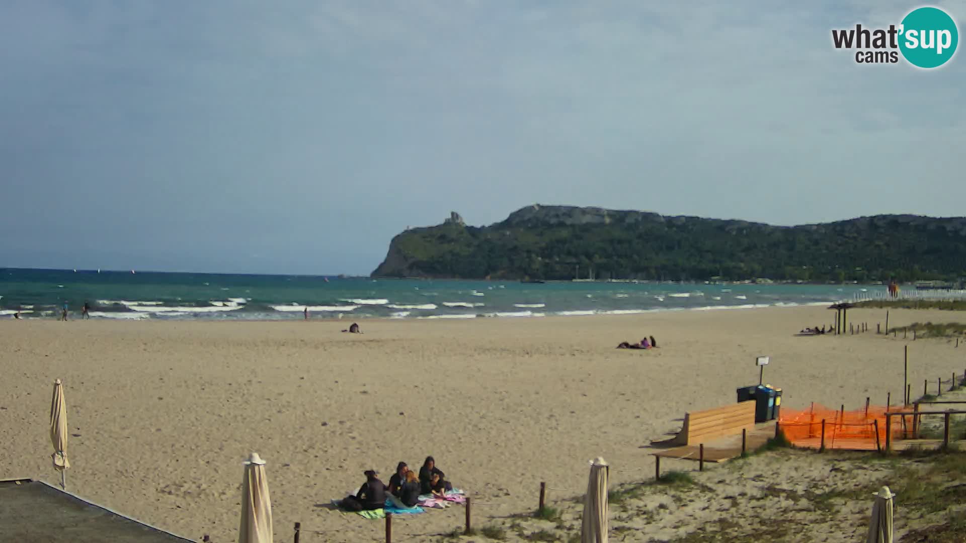 Poetto beach webcam | Cagliari | Sardinia