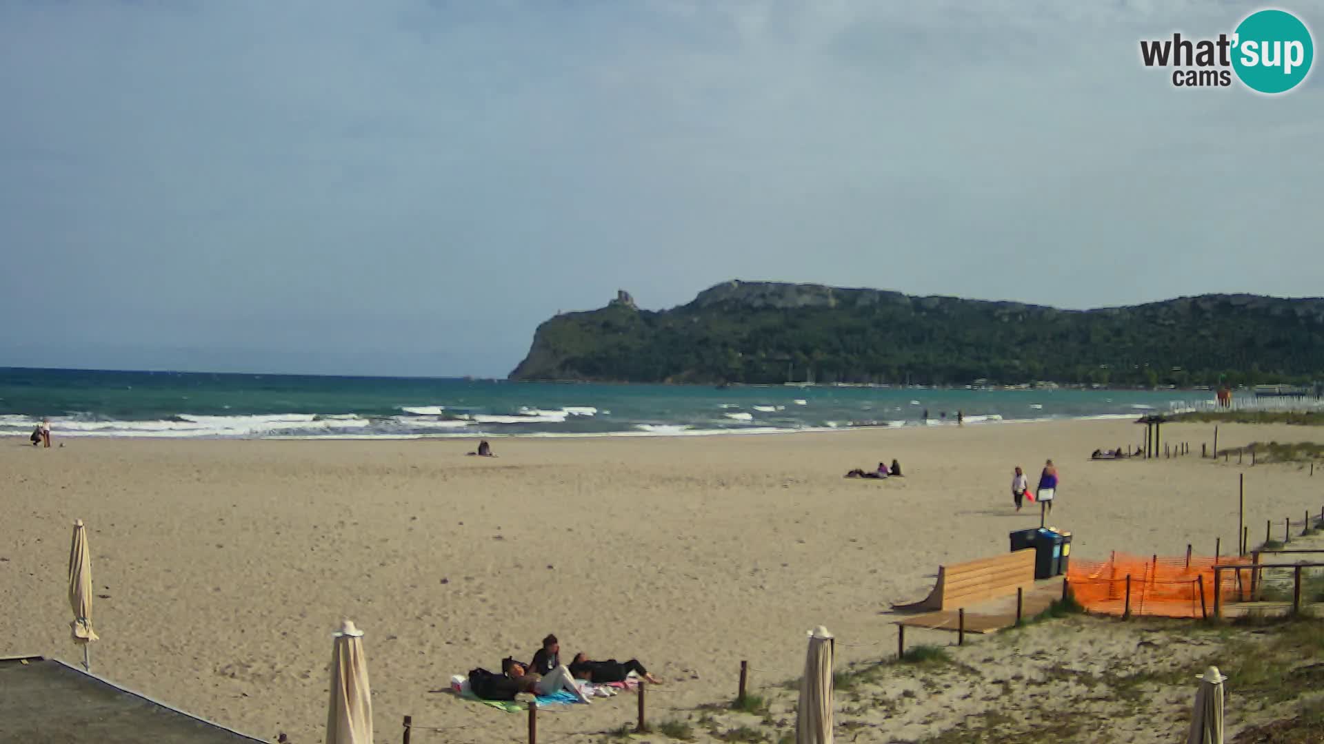 Poetto Strand Webcam | Cagliari | Sardinien
