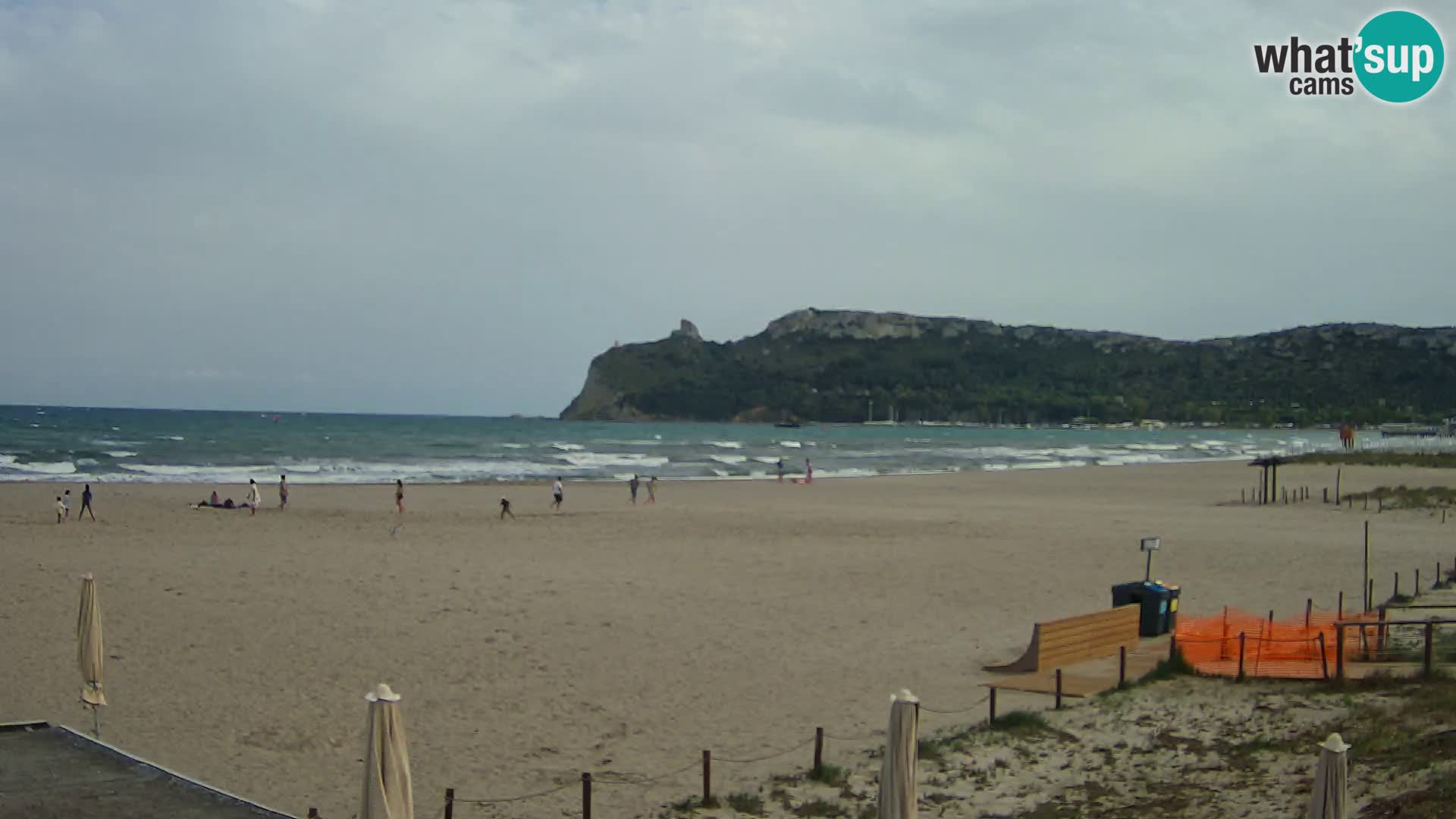Poetto Strand Webcam | Cagliari | Sardinien