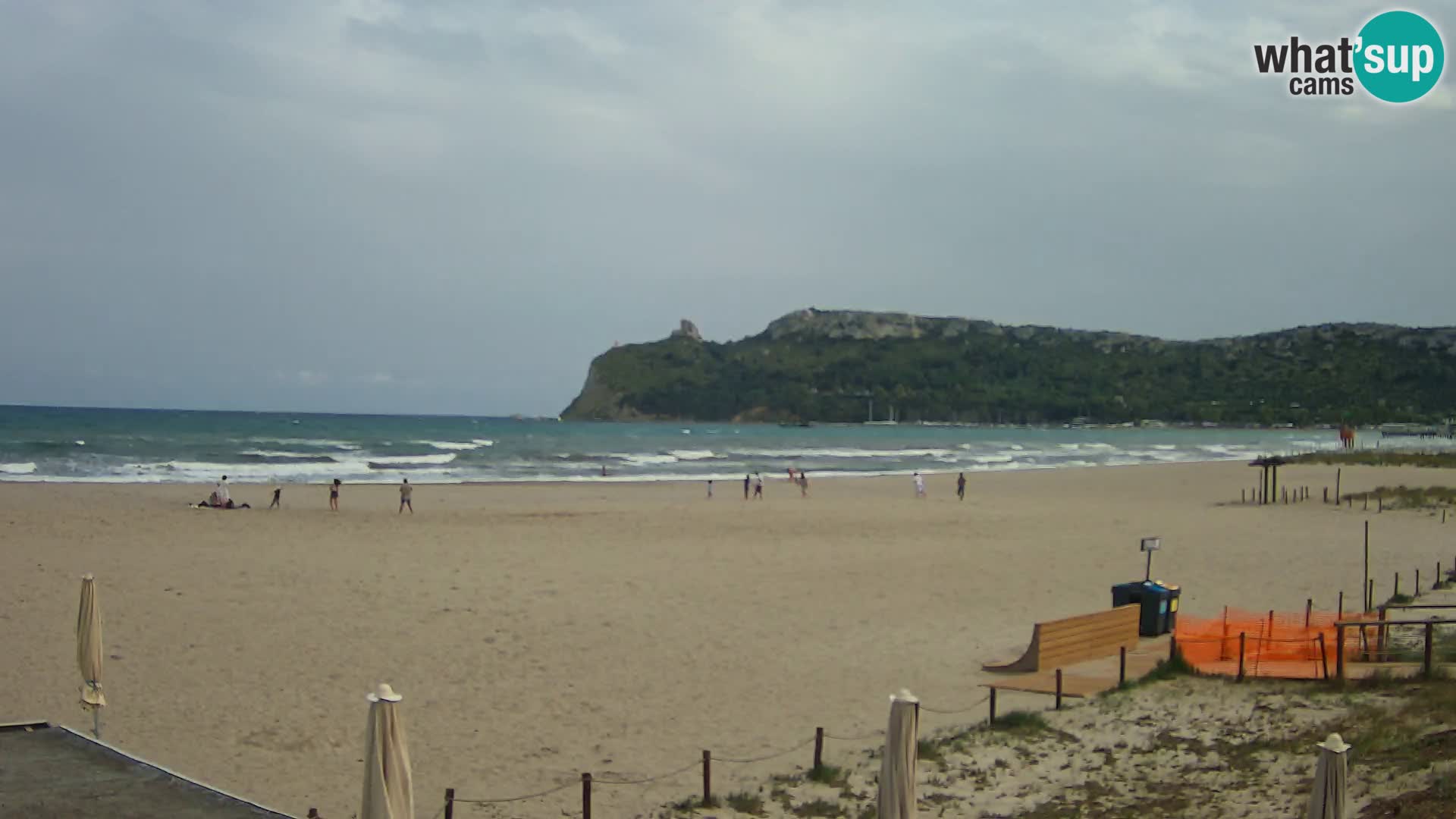 Webcam spiaggia del Poetto | Cagliari | Sardegna