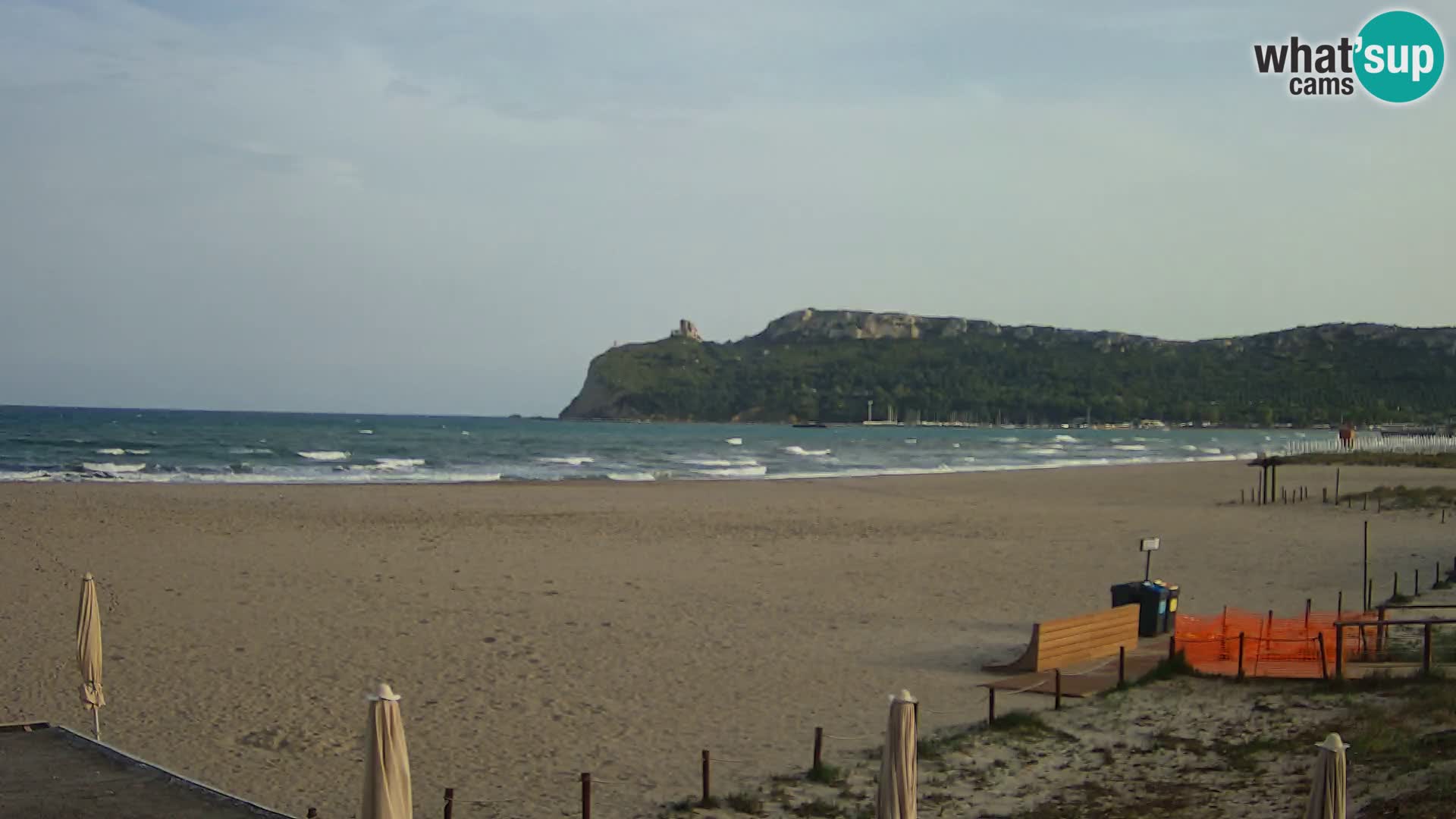 Poetto Strand Webcam | Cagliari | Sardinien