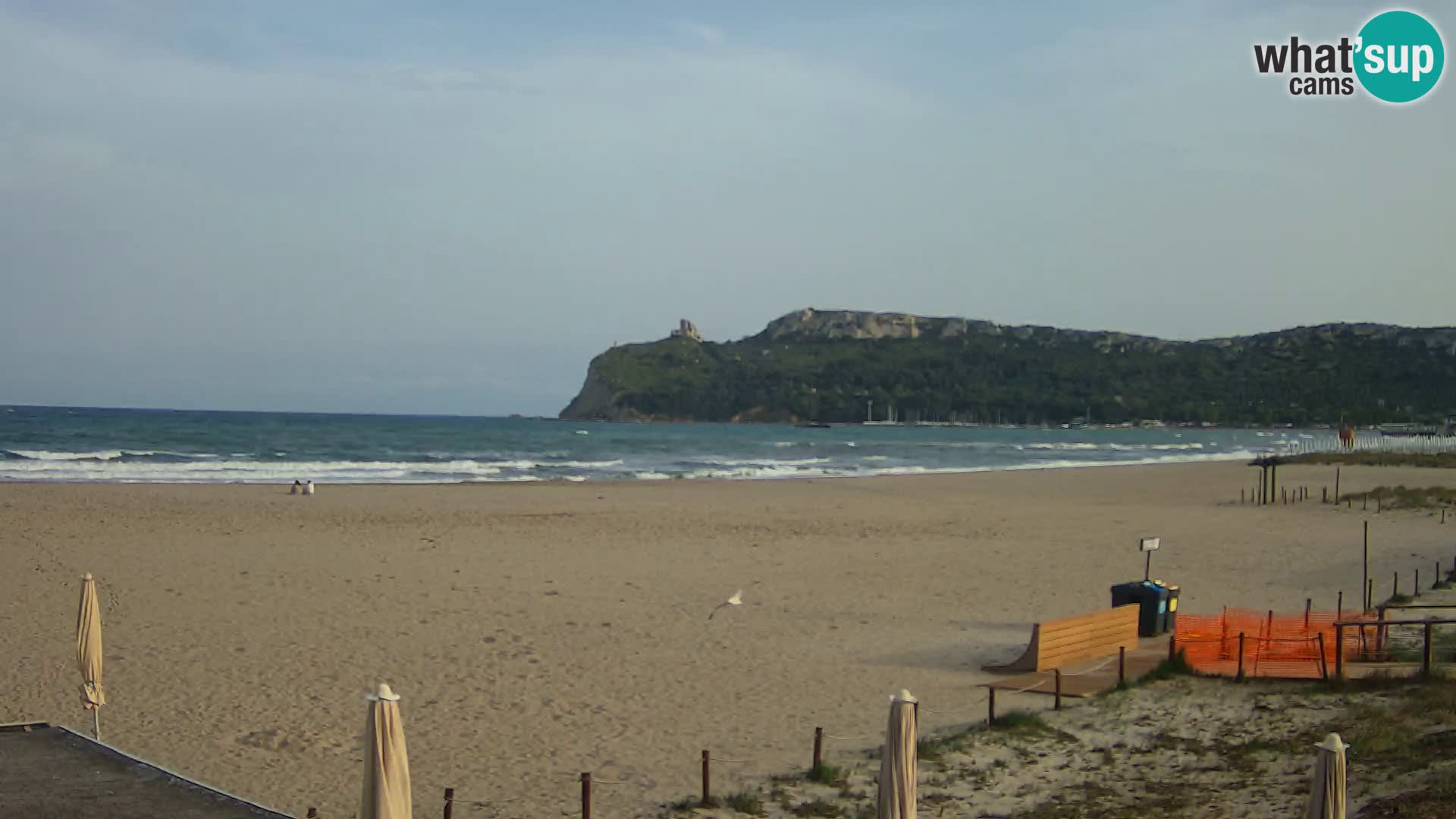 Poetto beach webcam | Cagliari | Sardinia