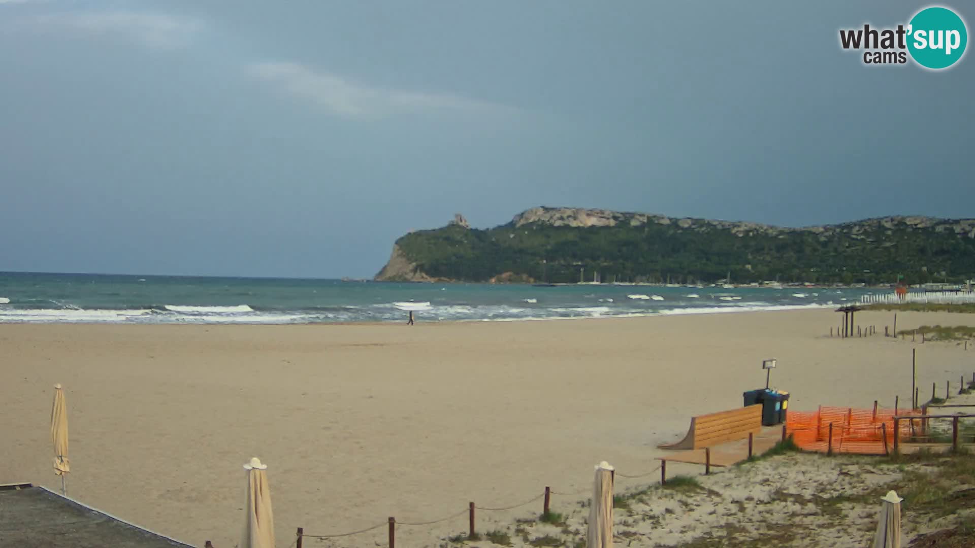 Poetto Strand Webcam | Cagliari | Sardinien