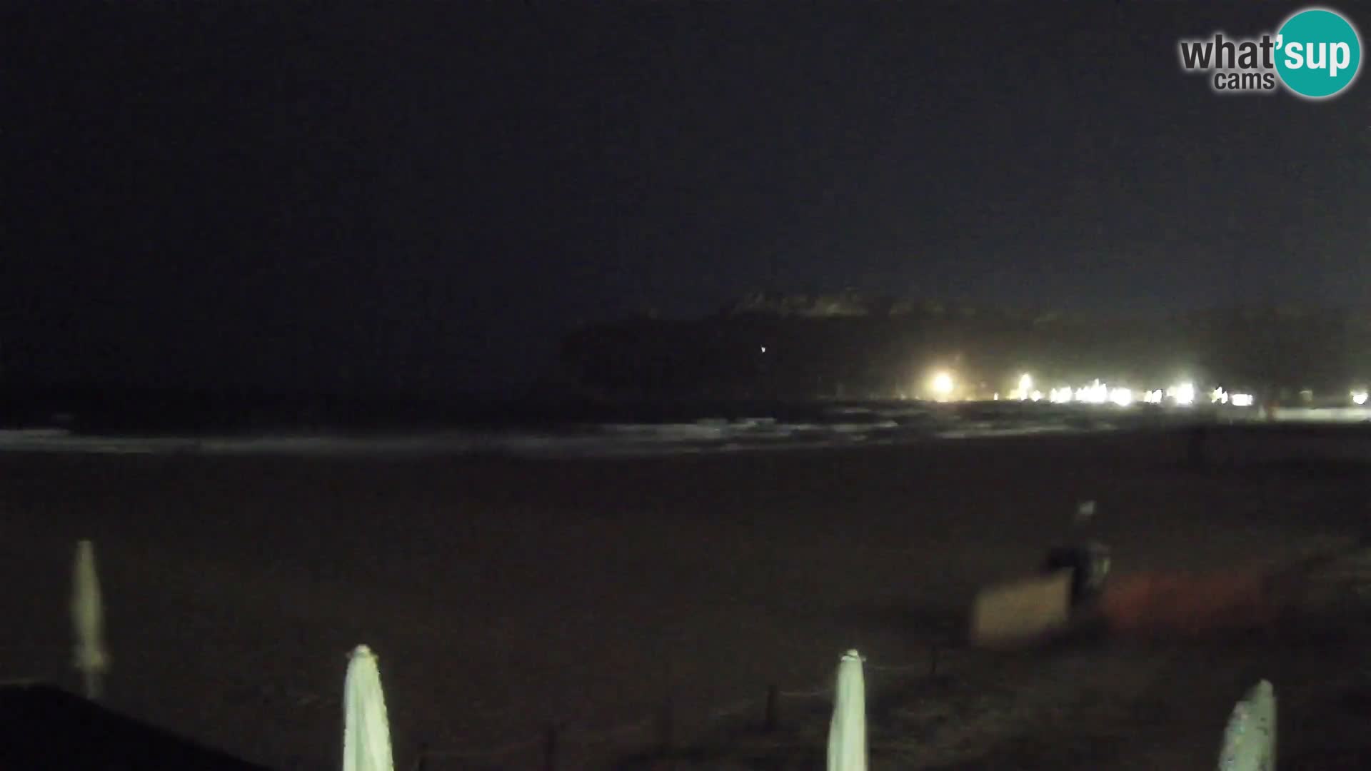 Poetto beach webcam | Cagliari | Sardinija