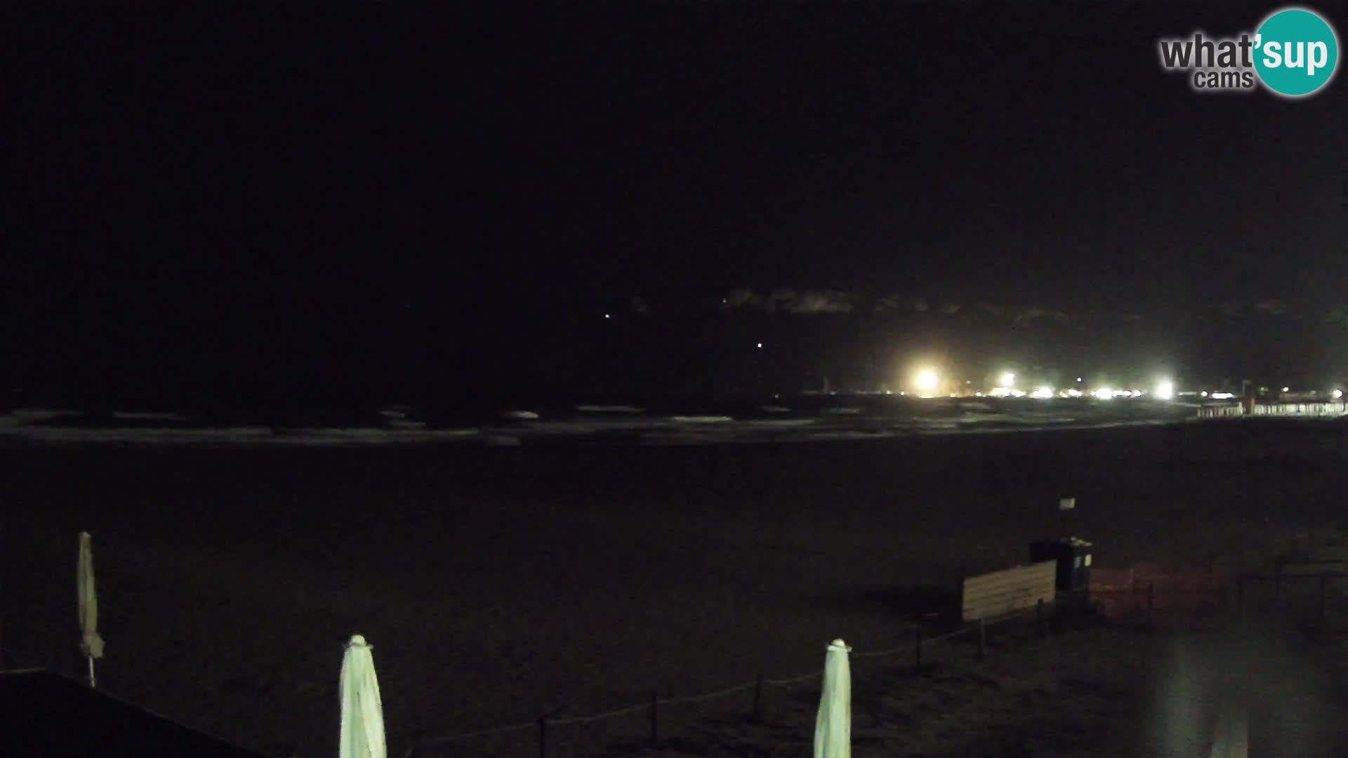 Poetto beach webcam | Cagliari | Sardinija
