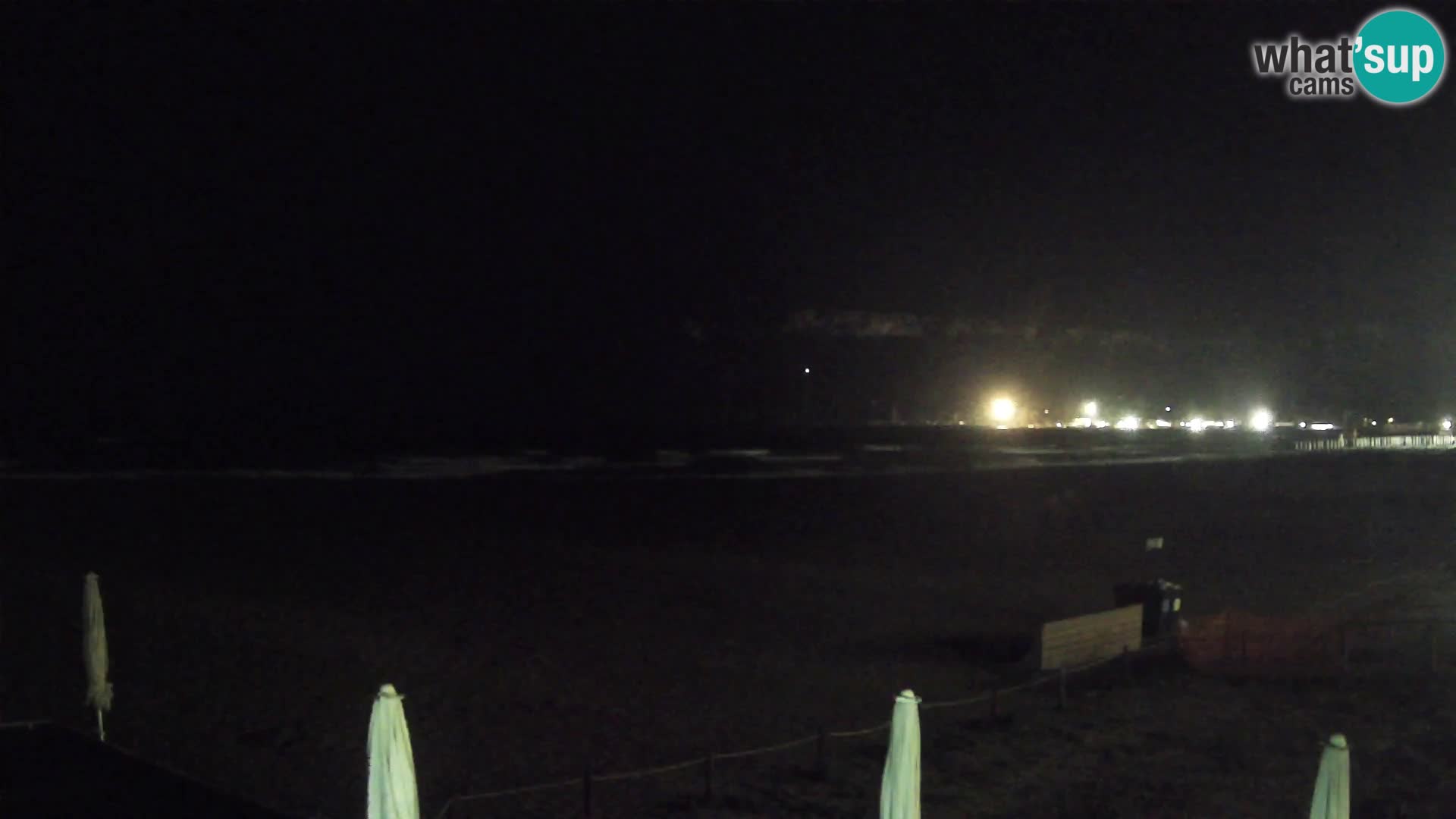 Poetto beach webcam | Cagliari | Sardinija