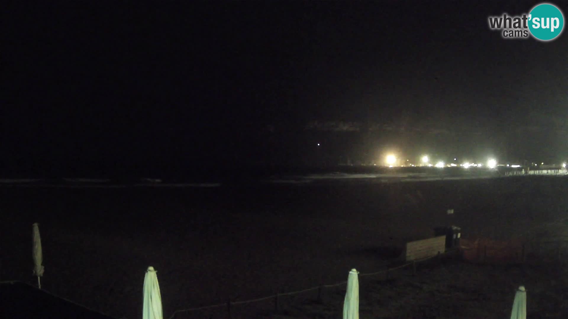 Poetto beach webcam | Cagliari | Sardinija