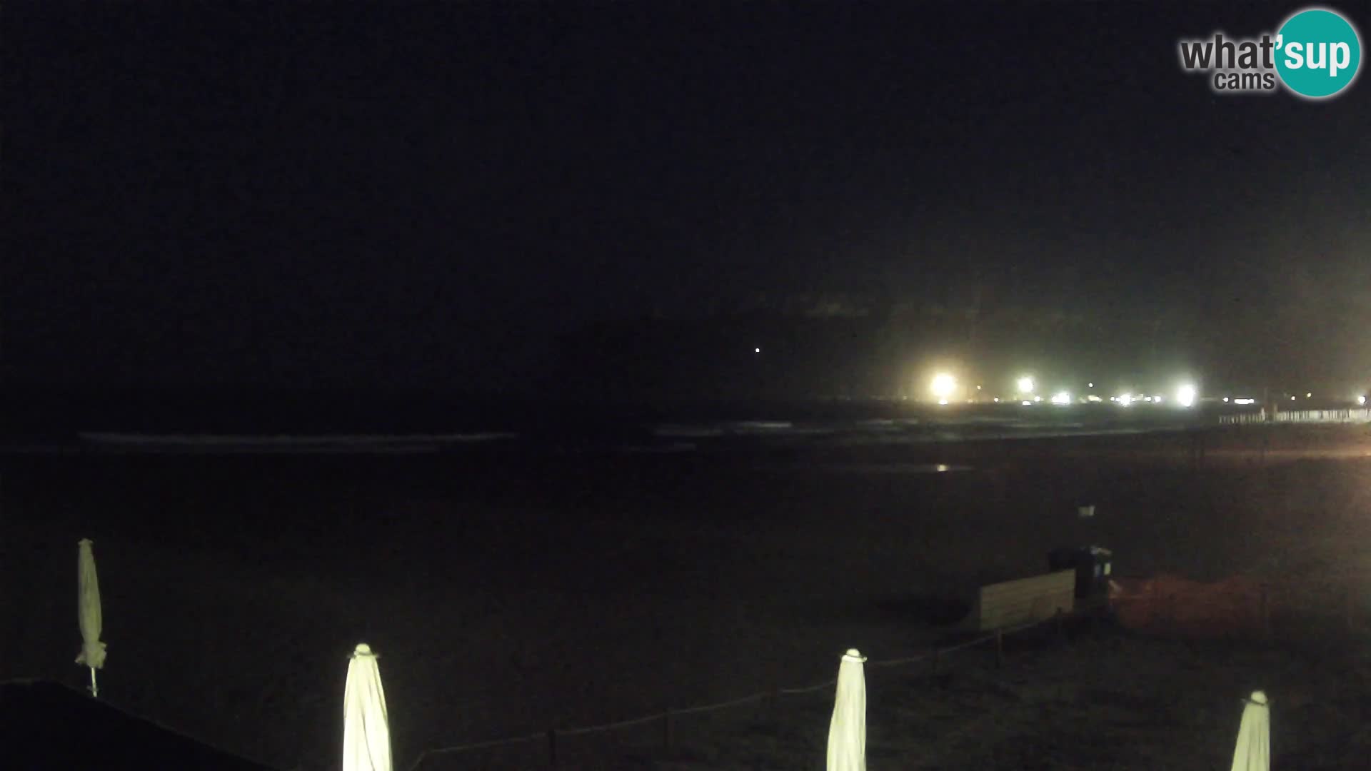 Poetto beach webcam | Cagliari | Sardinija