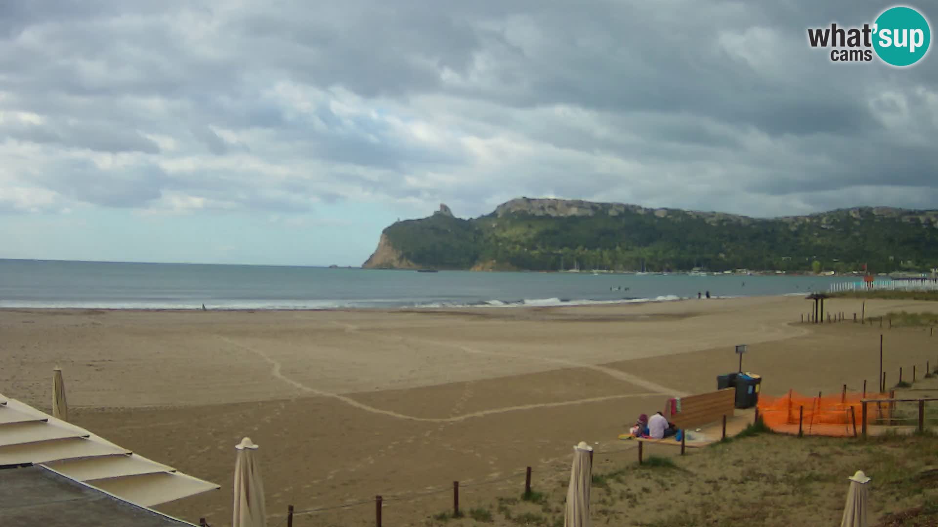 Poetto beach webcam | Cagliari | Sardinia