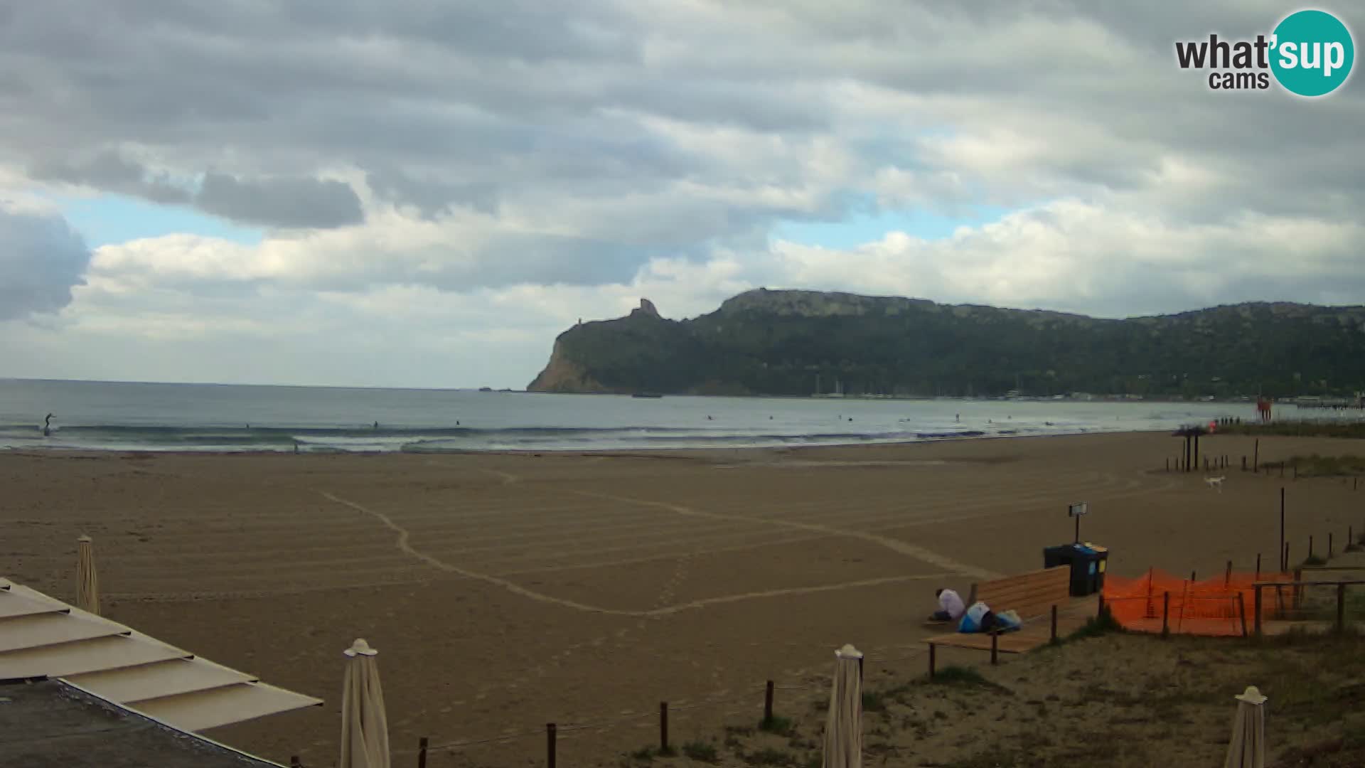 Poetto beach webcam | Cagliari | Sardinija