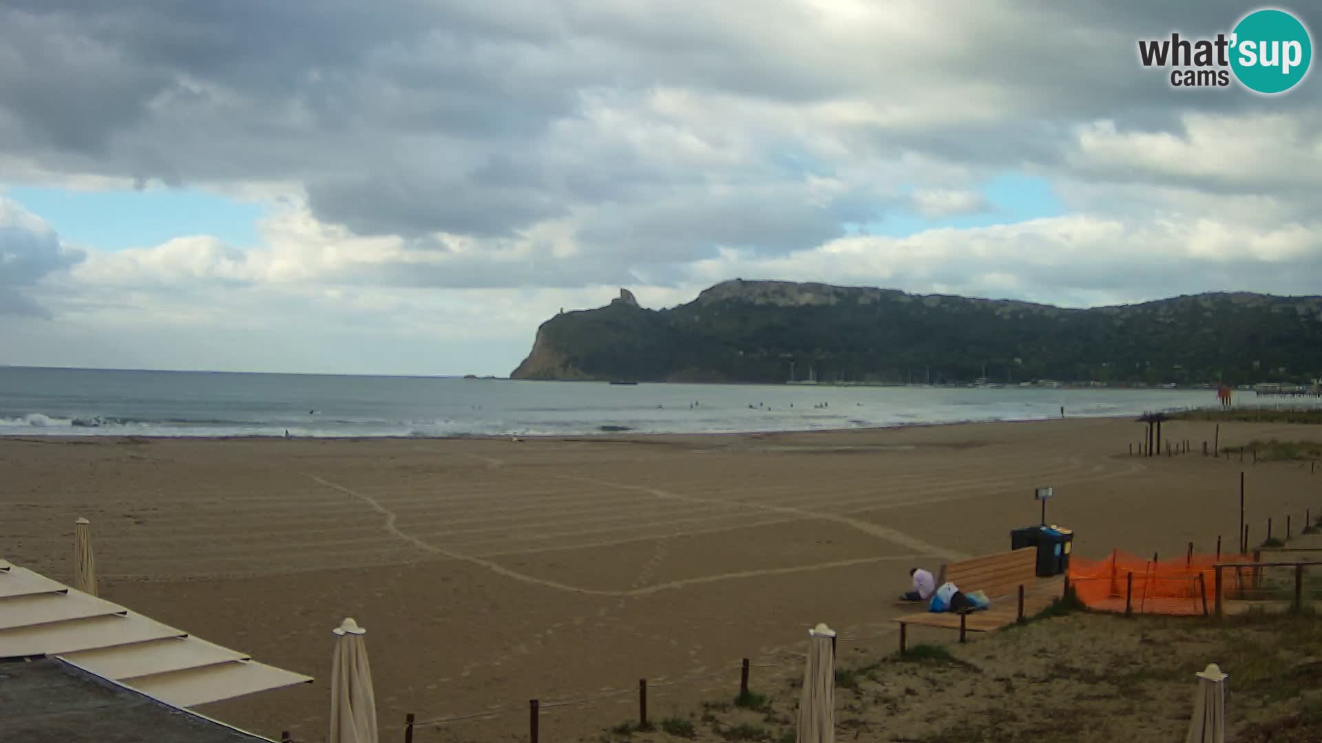 Poetto beach webcam | Cagliari | Sardinia