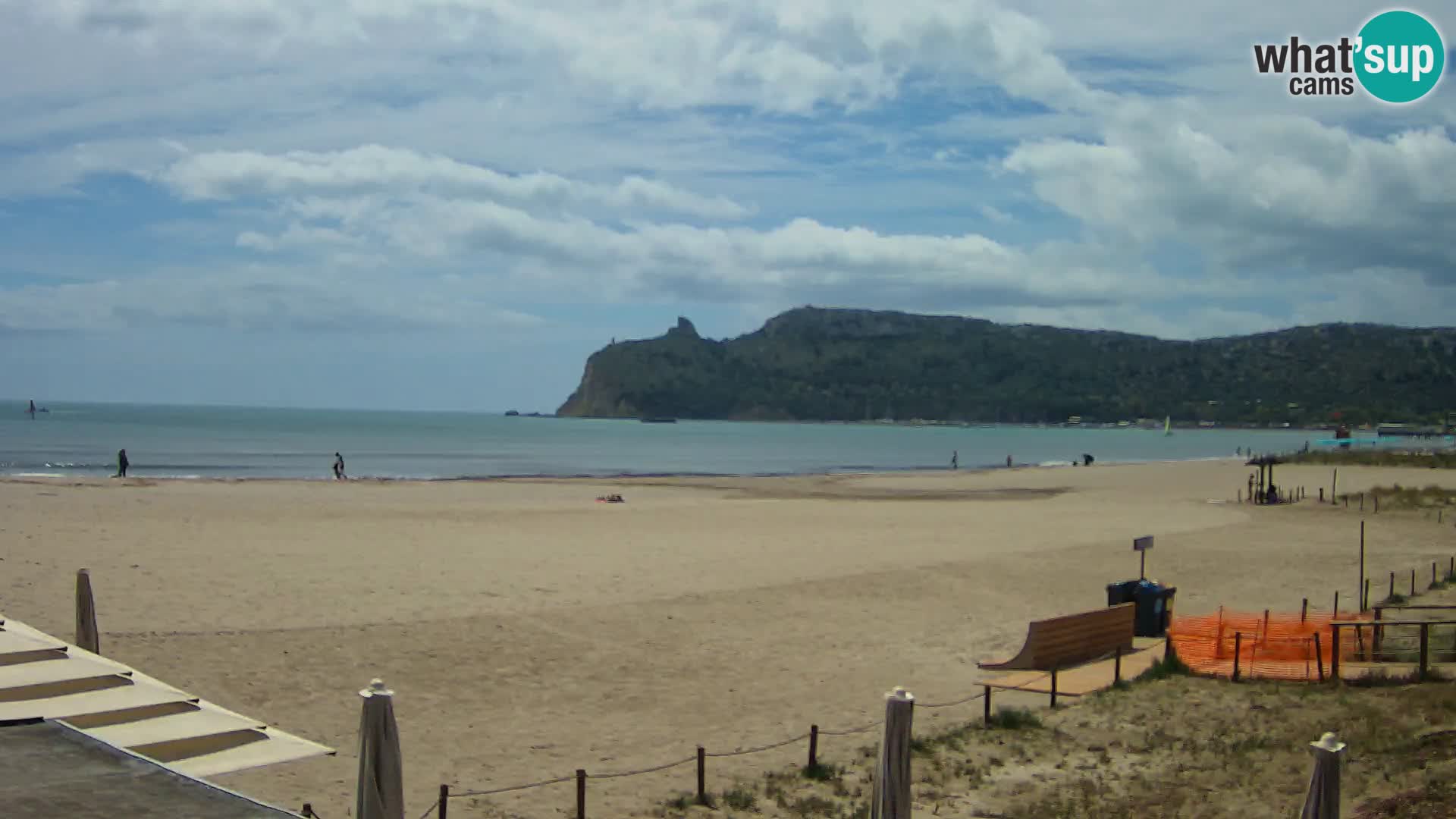 Webcam plage de Poetto | Cagliari | Sardaigne