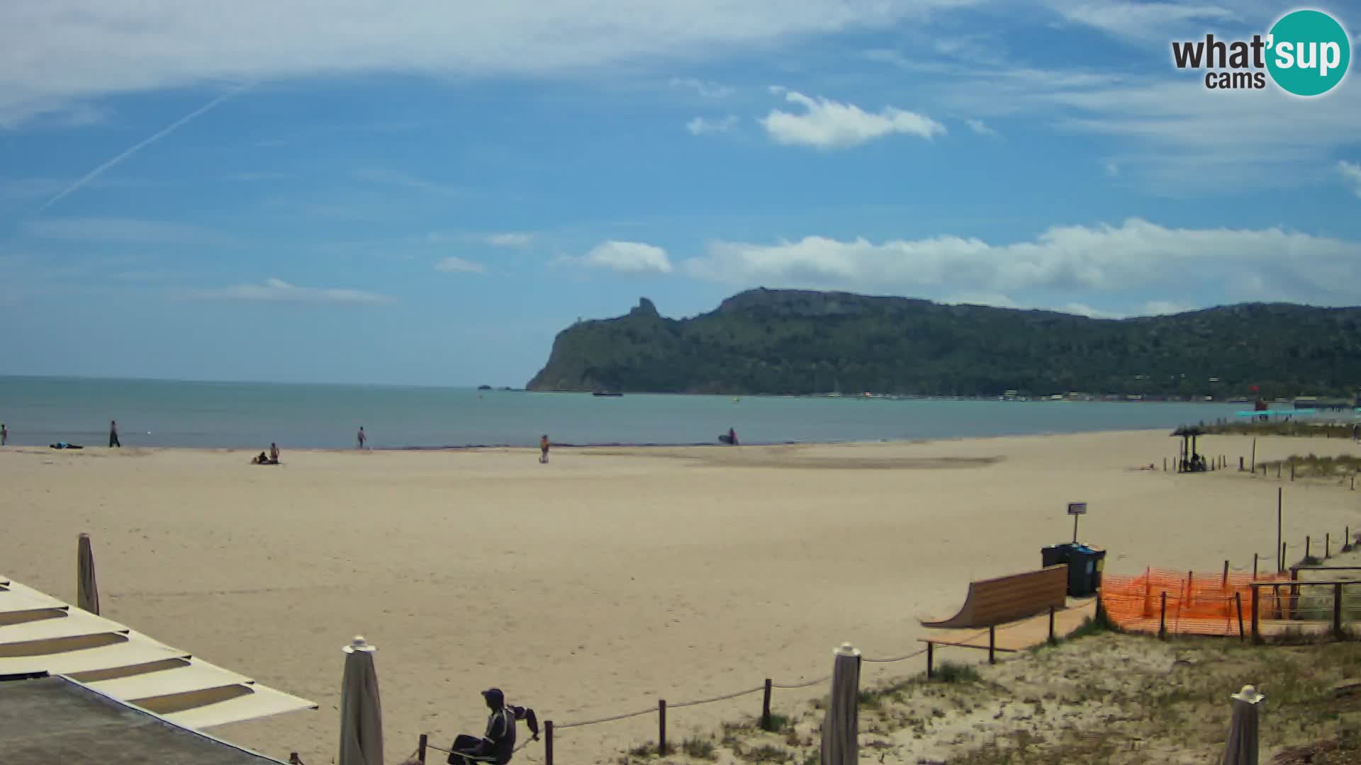 Poetto beach webcam | Cagliari | Sardinia