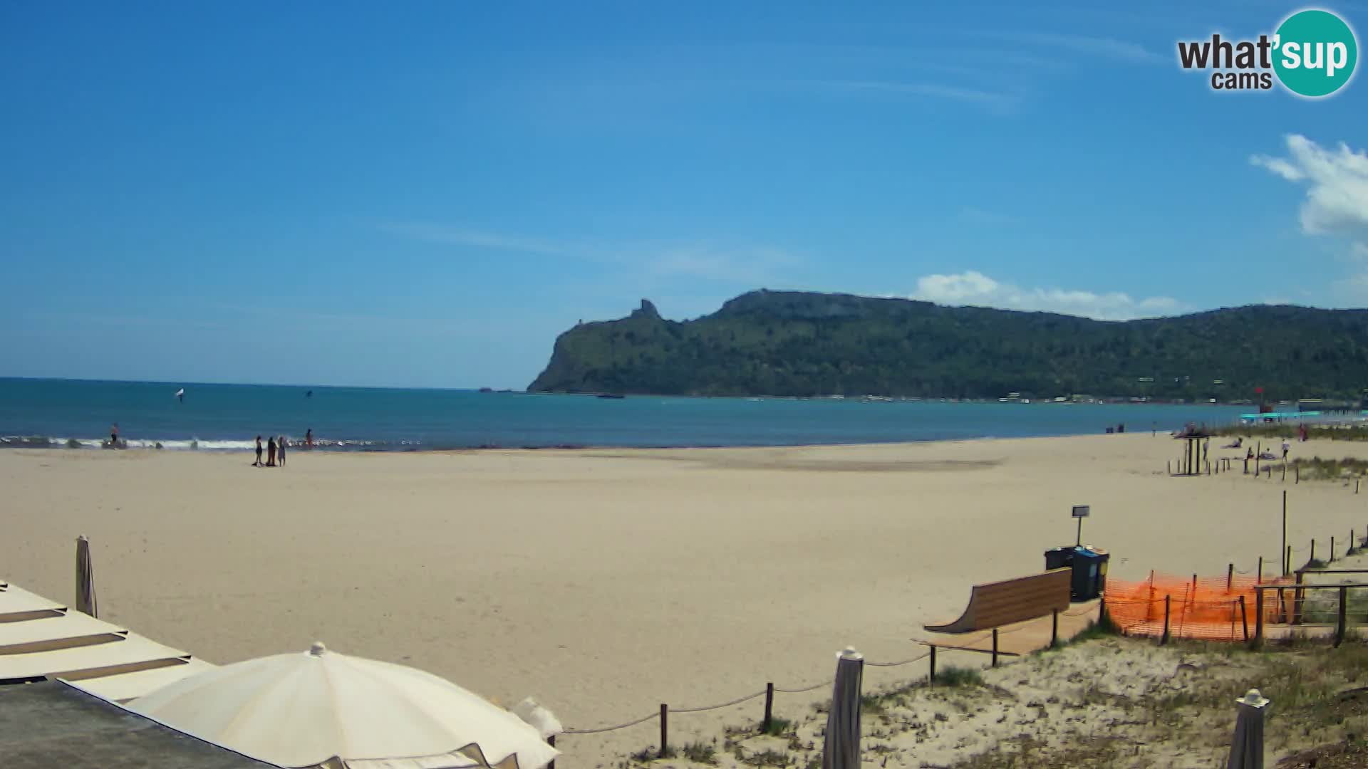 Webcam spiaggia del Poetto | Cagliari | Sardegna