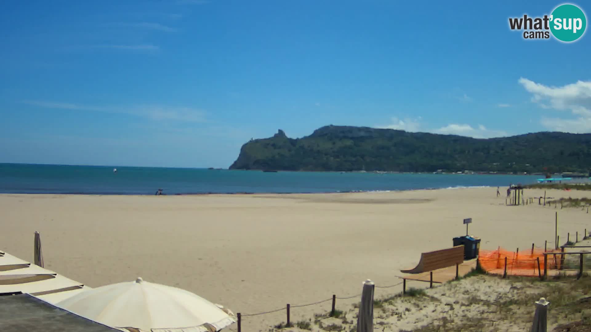 Webcam spiaggia del Poetto | Cagliari | Sardegna