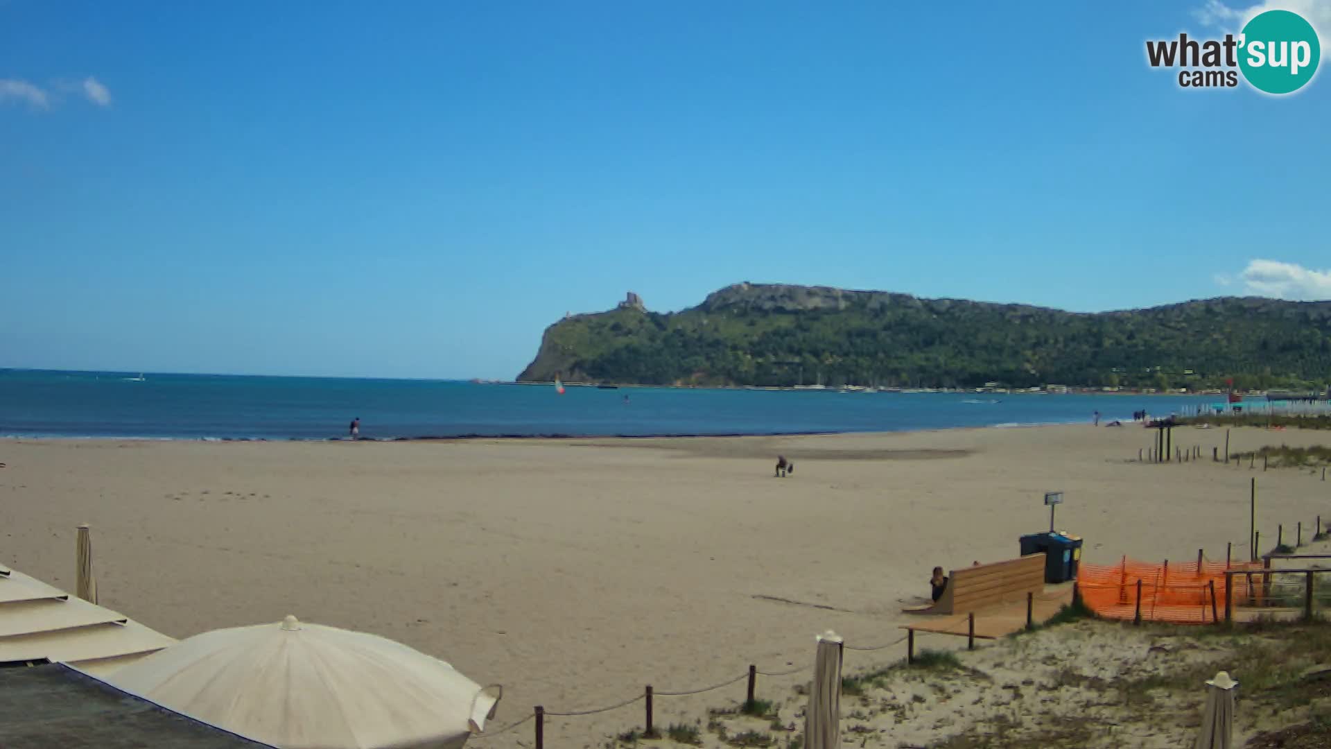 Webcam playa de Poetto | Cagliari | Cerdeña