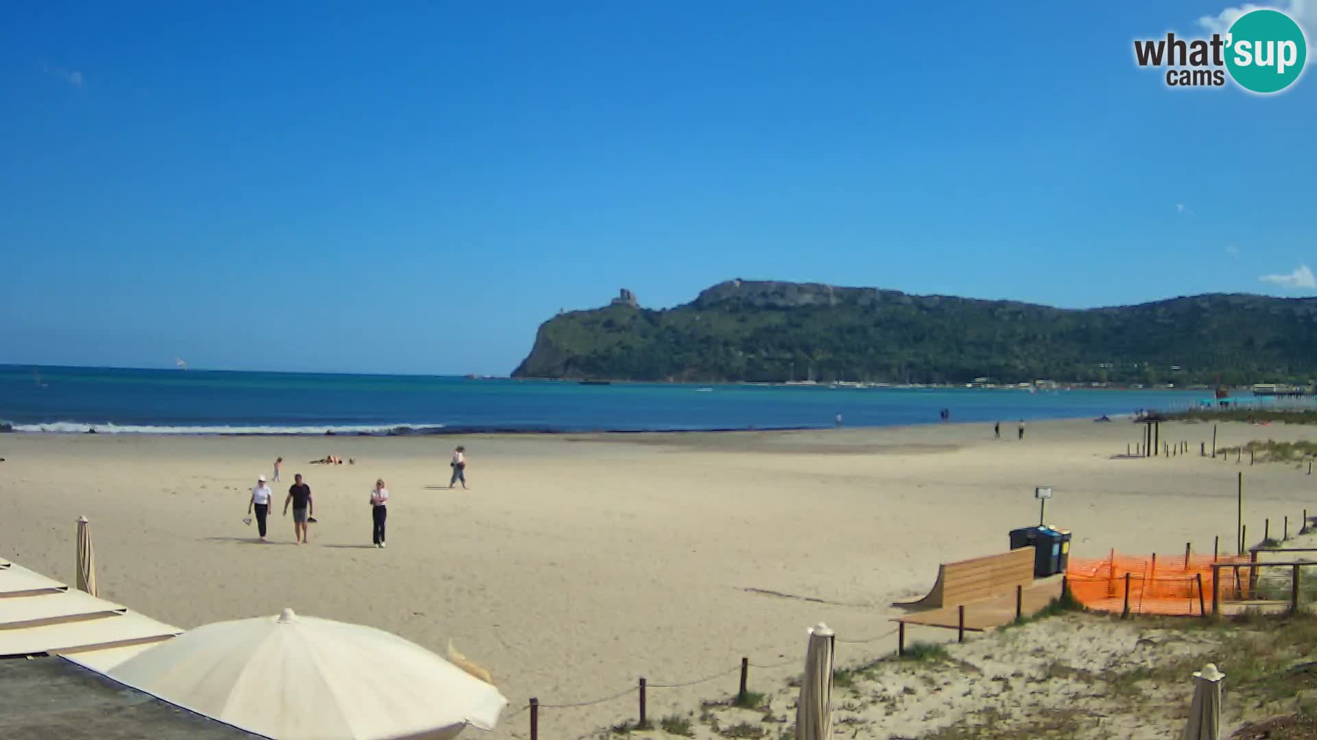 Webcam playa de Poetto | Cagliari | Cerdeña