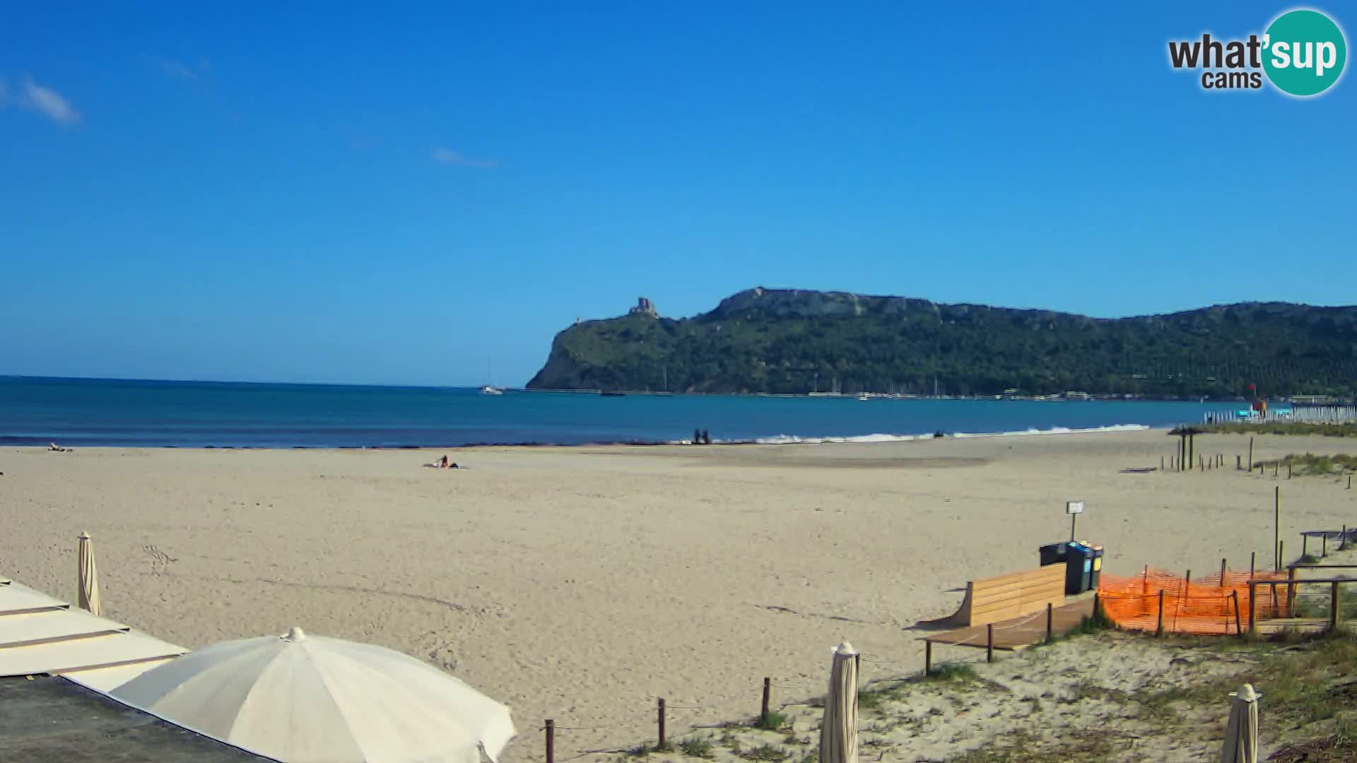 Webcam playa de Poetto | Cagliari | Cerdeña