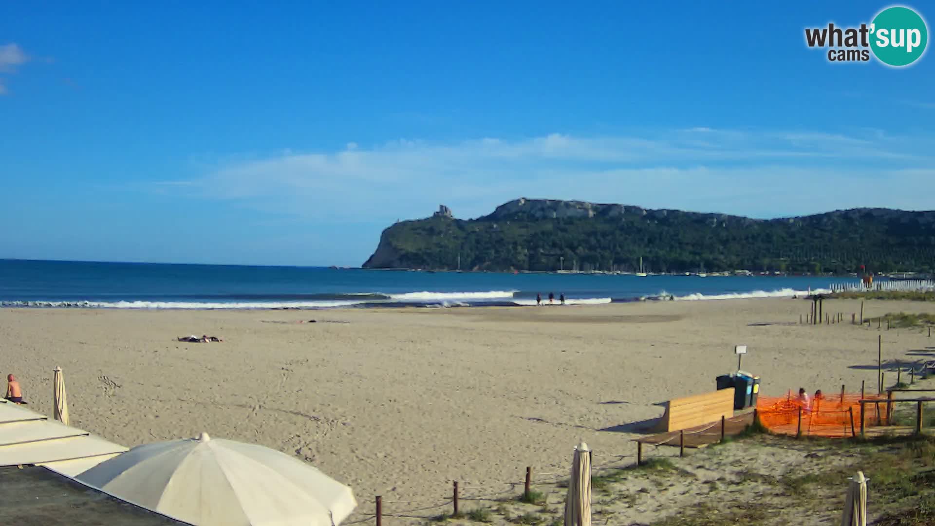 Poetto Strand Webcam | Cagliari | Sardinien