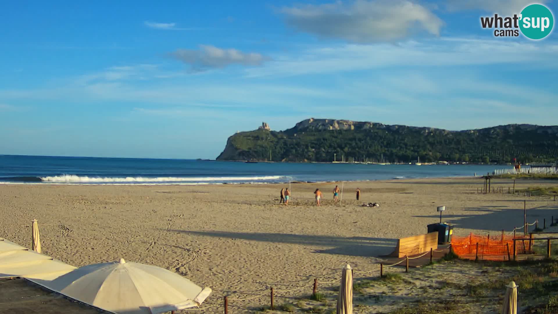 Poetto Strand Webcam | Cagliari | Sardinien