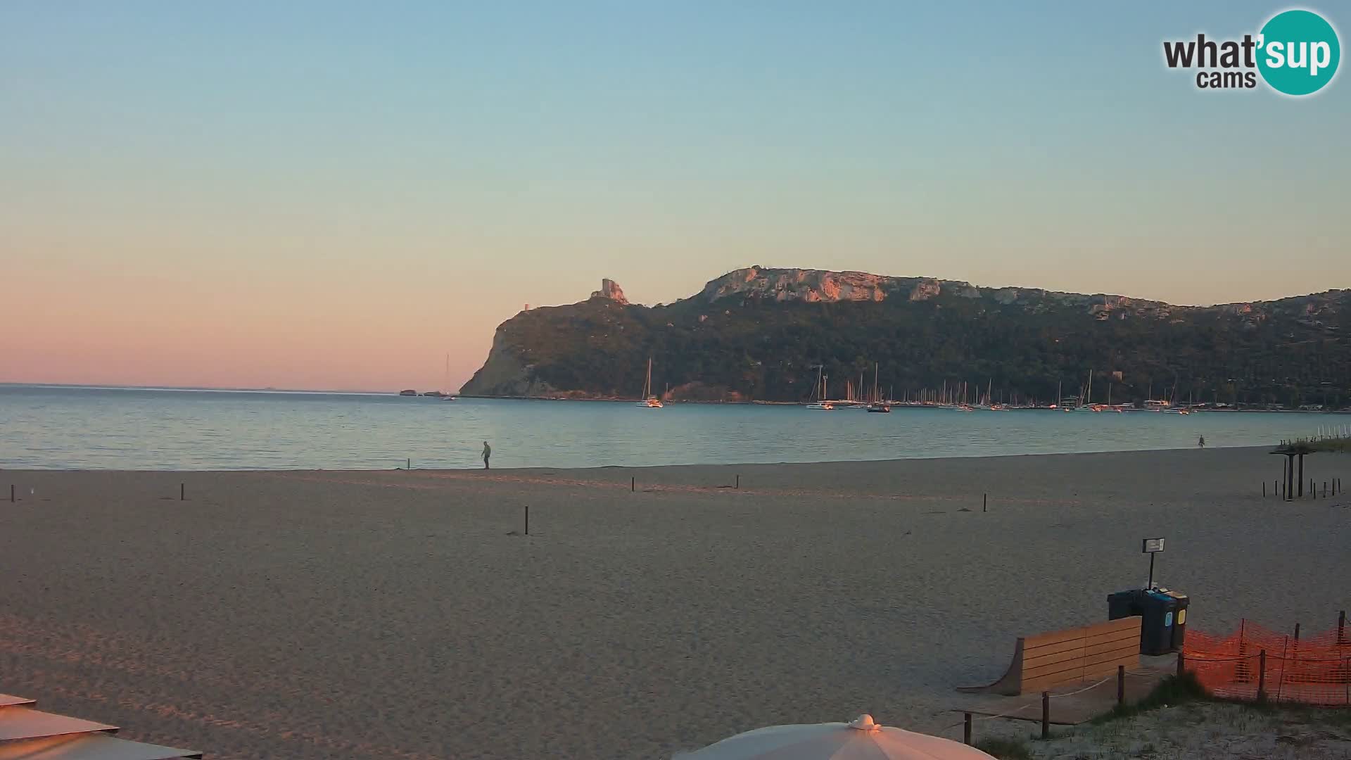 Poetto Strand Webcam | Cagliari | Sardinien