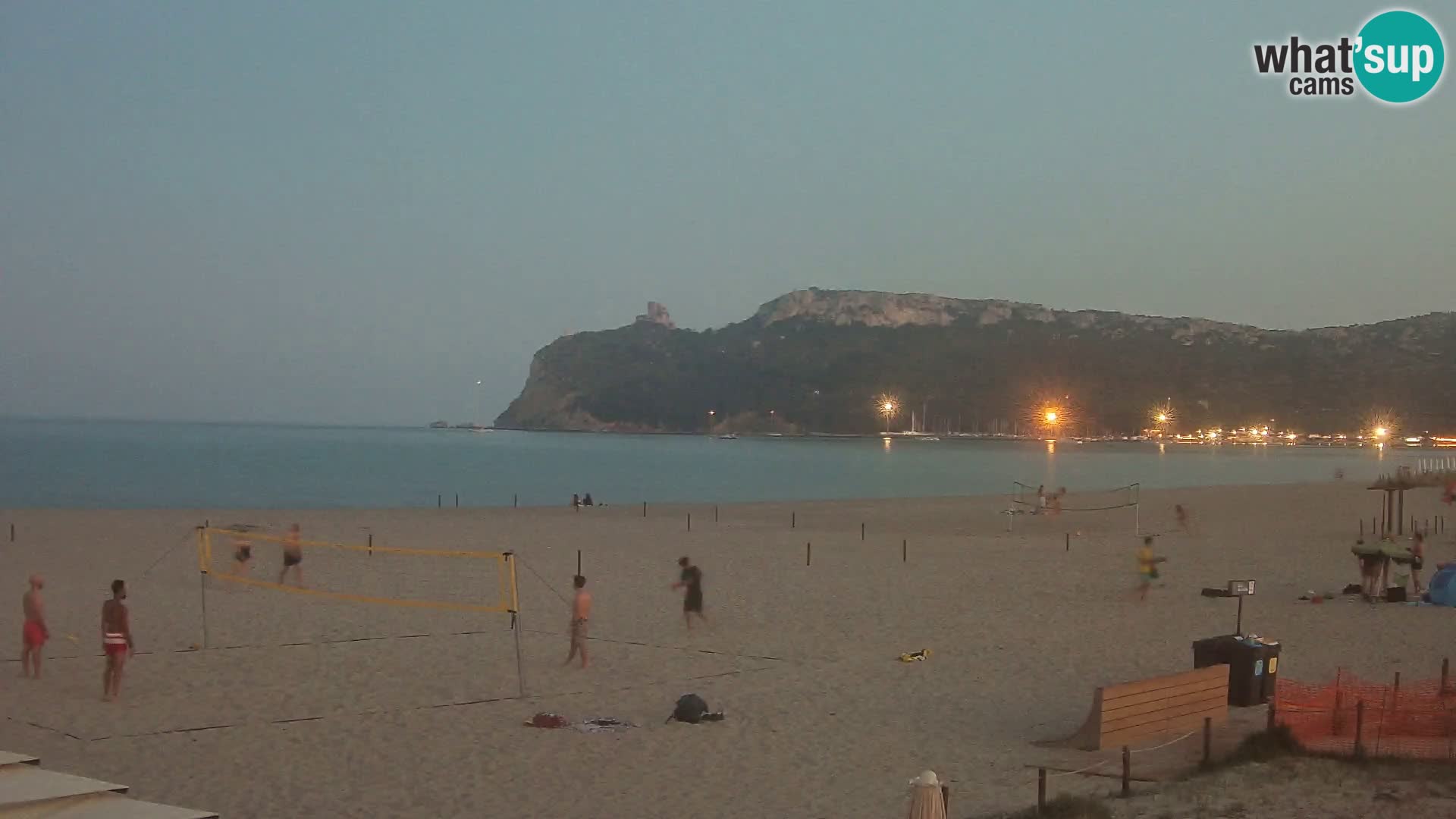 Poetto beach webcam | Cagliari | Sardinia