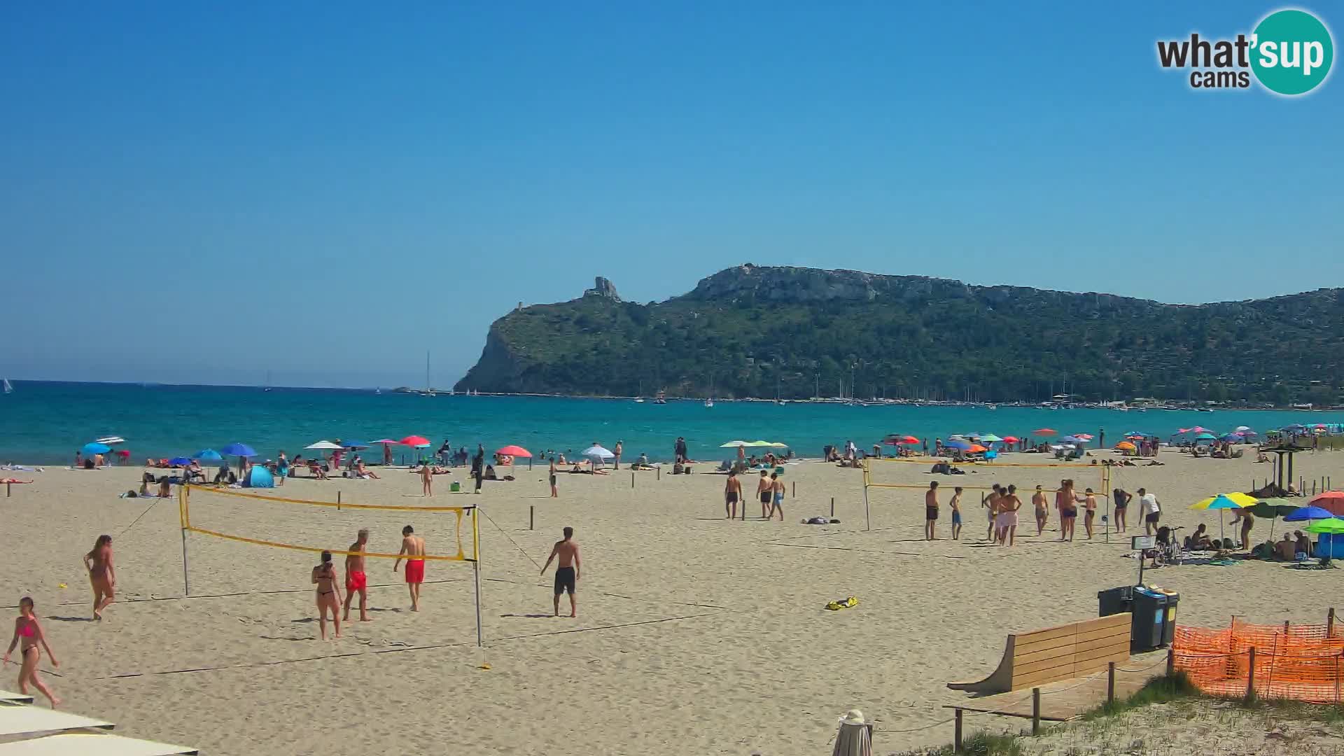 Webcam playa de Poetto | Cagliari | Cerdeña