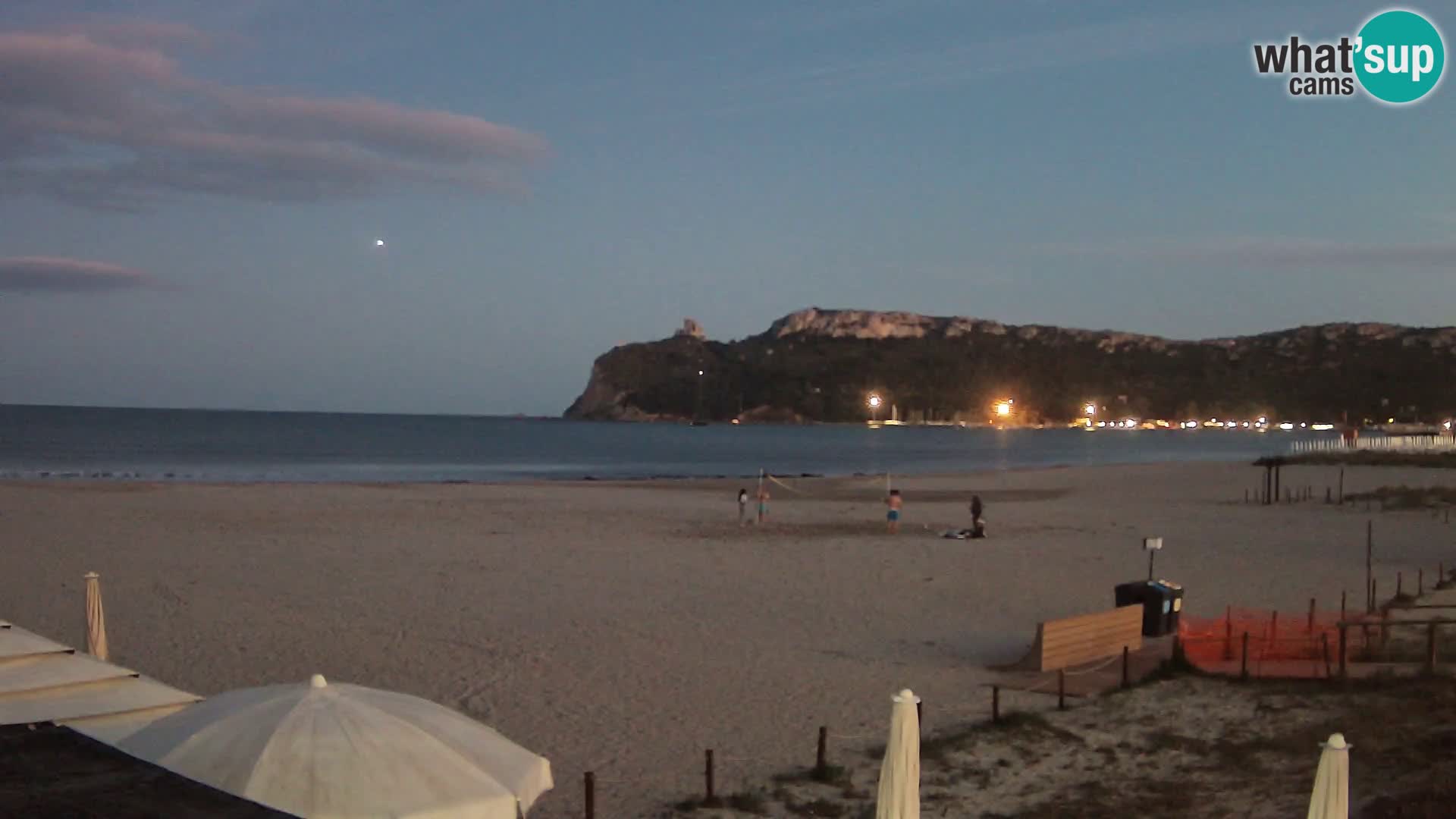 Webcam plage de Poetto | Cagliari | Sardaigne