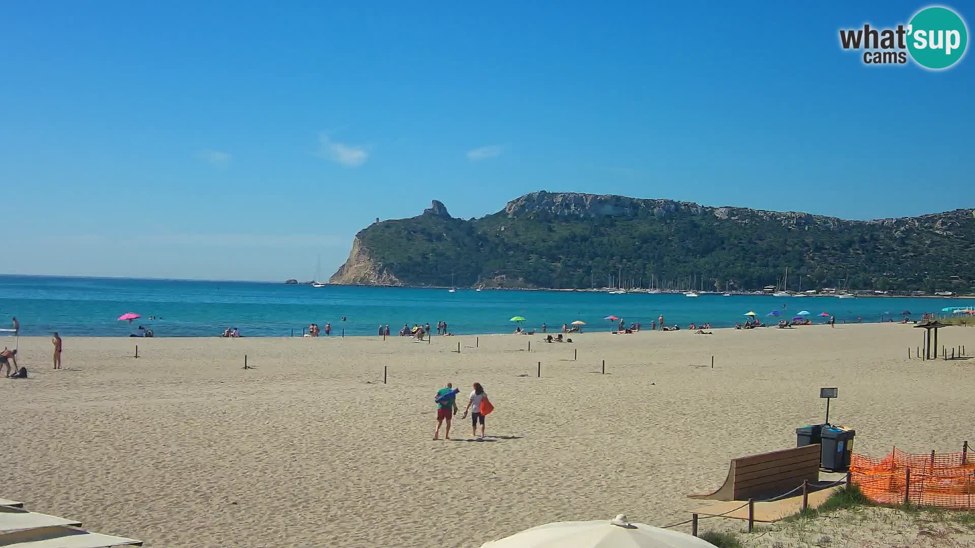 Webcam plage de Poetto | Cagliari | Sardaigne