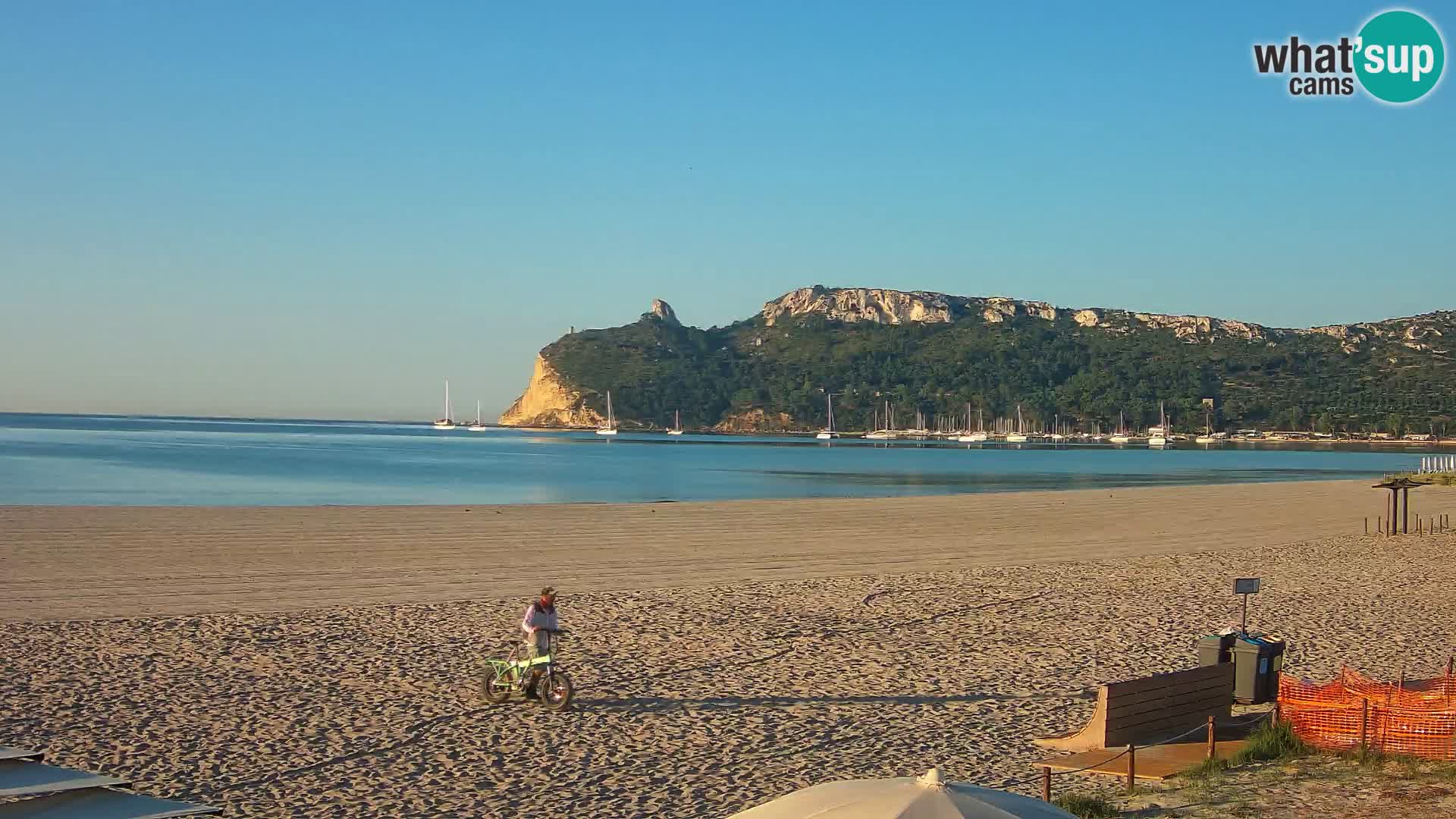 Webcam playa de Poetto | Cagliari | Cerdeña