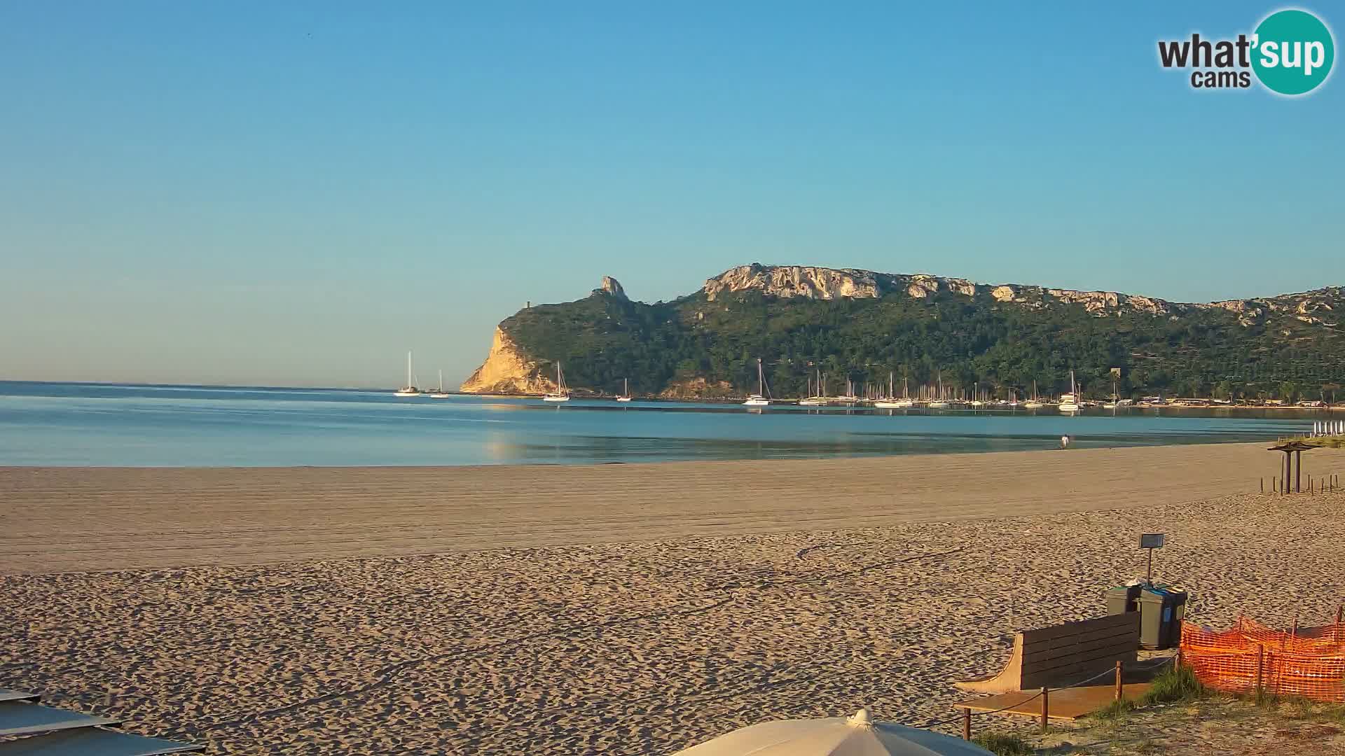 Webcam plage de Poetto | Cagliari | Sardaigne