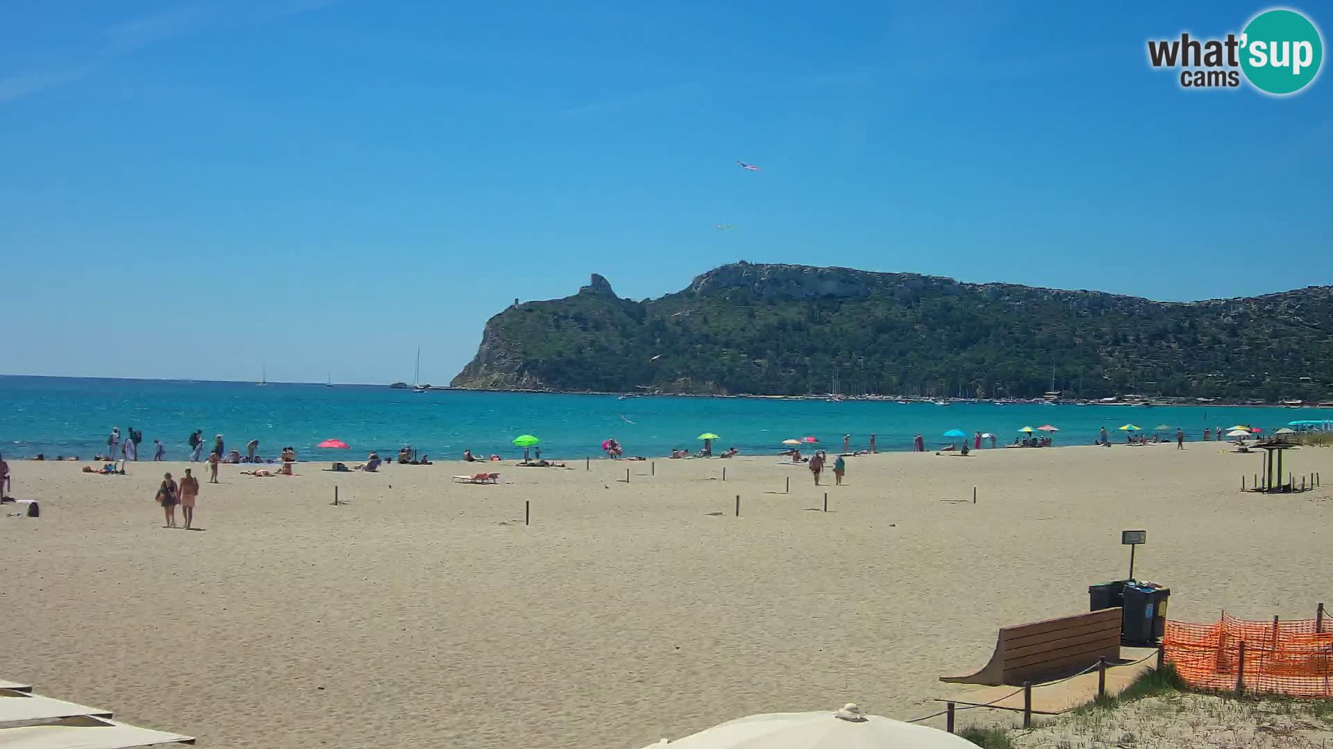 Poetto beach webcam | Cagliari | Sardinia