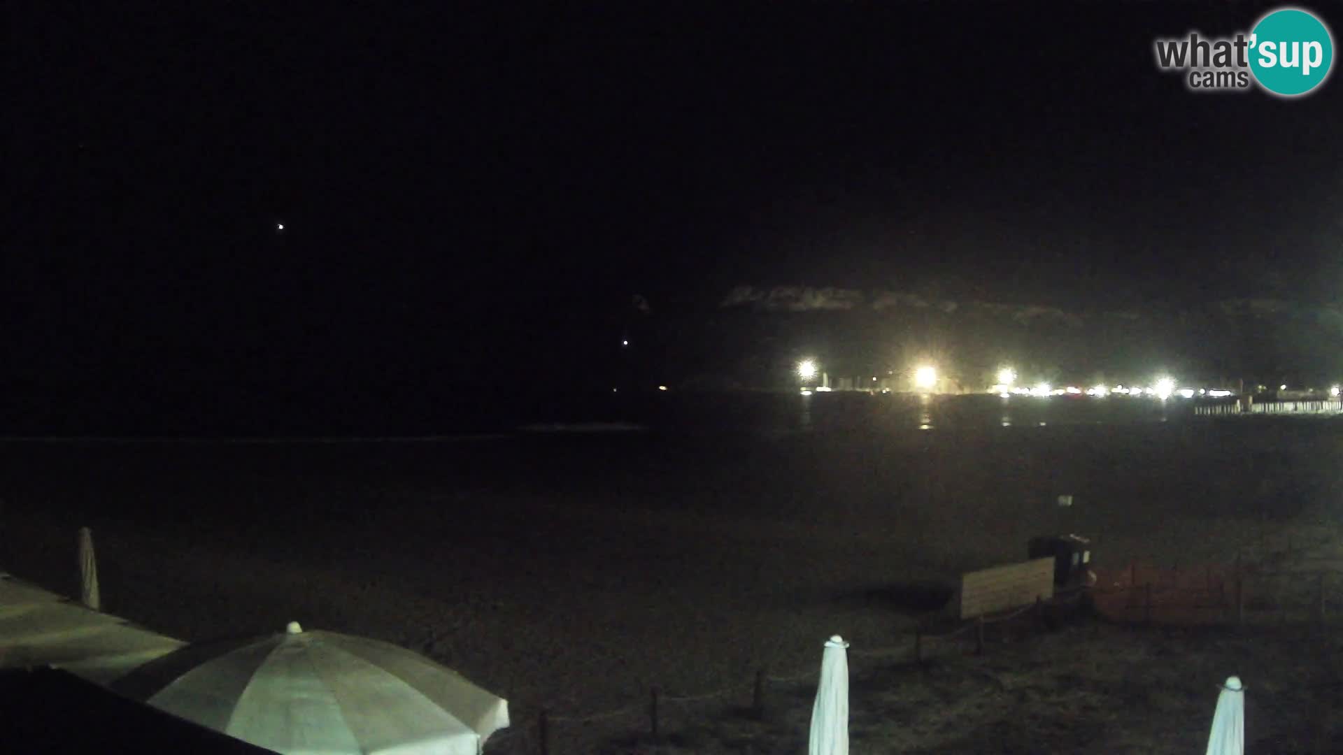 Webcam plage de Poetto | Cagliari | Sardaigne