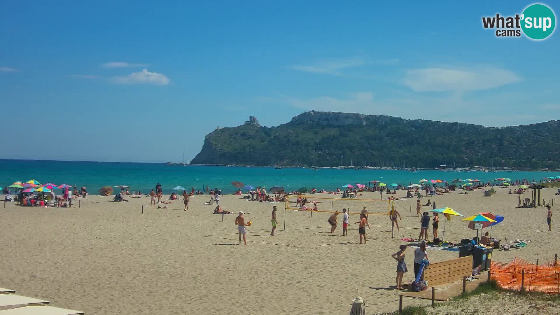 Webcam plage de Poetto | Cagliari | Sardaigne