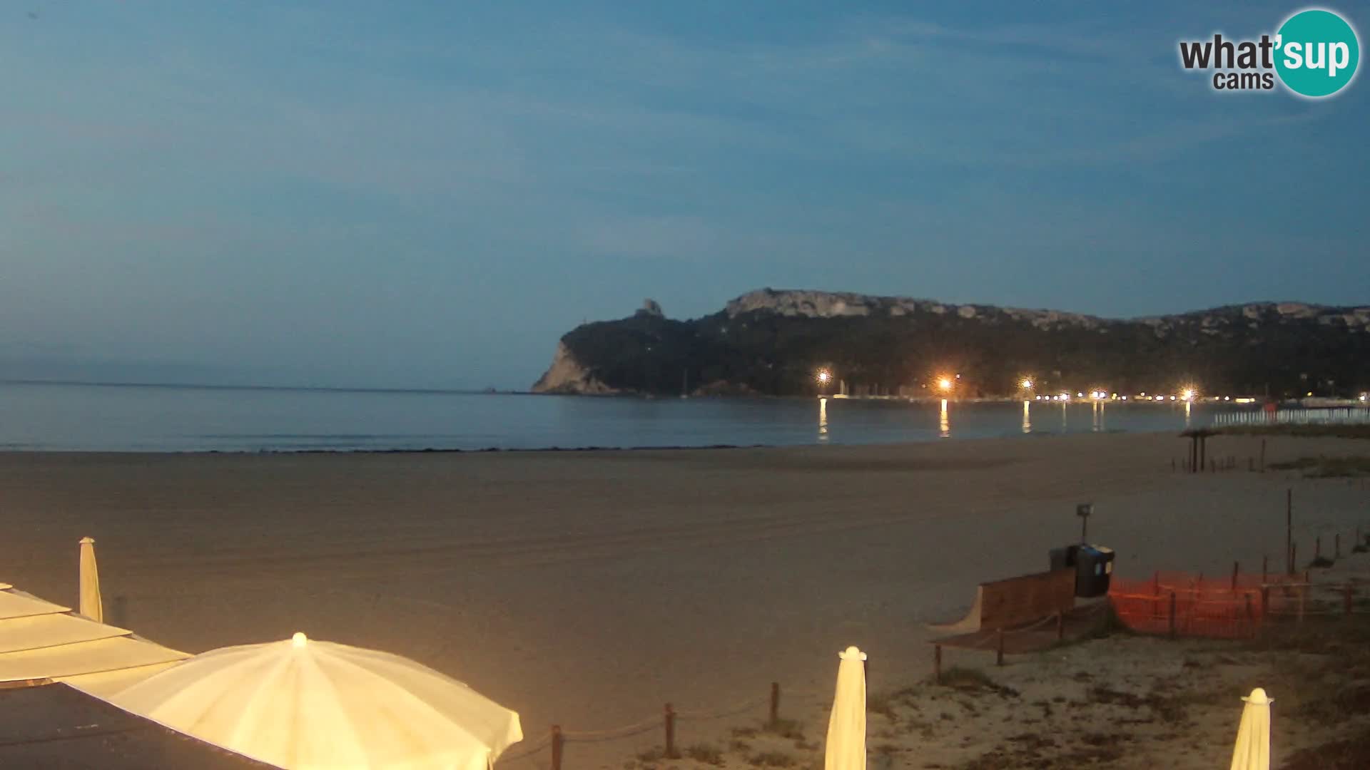 Poetto beach webcam | Cagliari | Sardinia