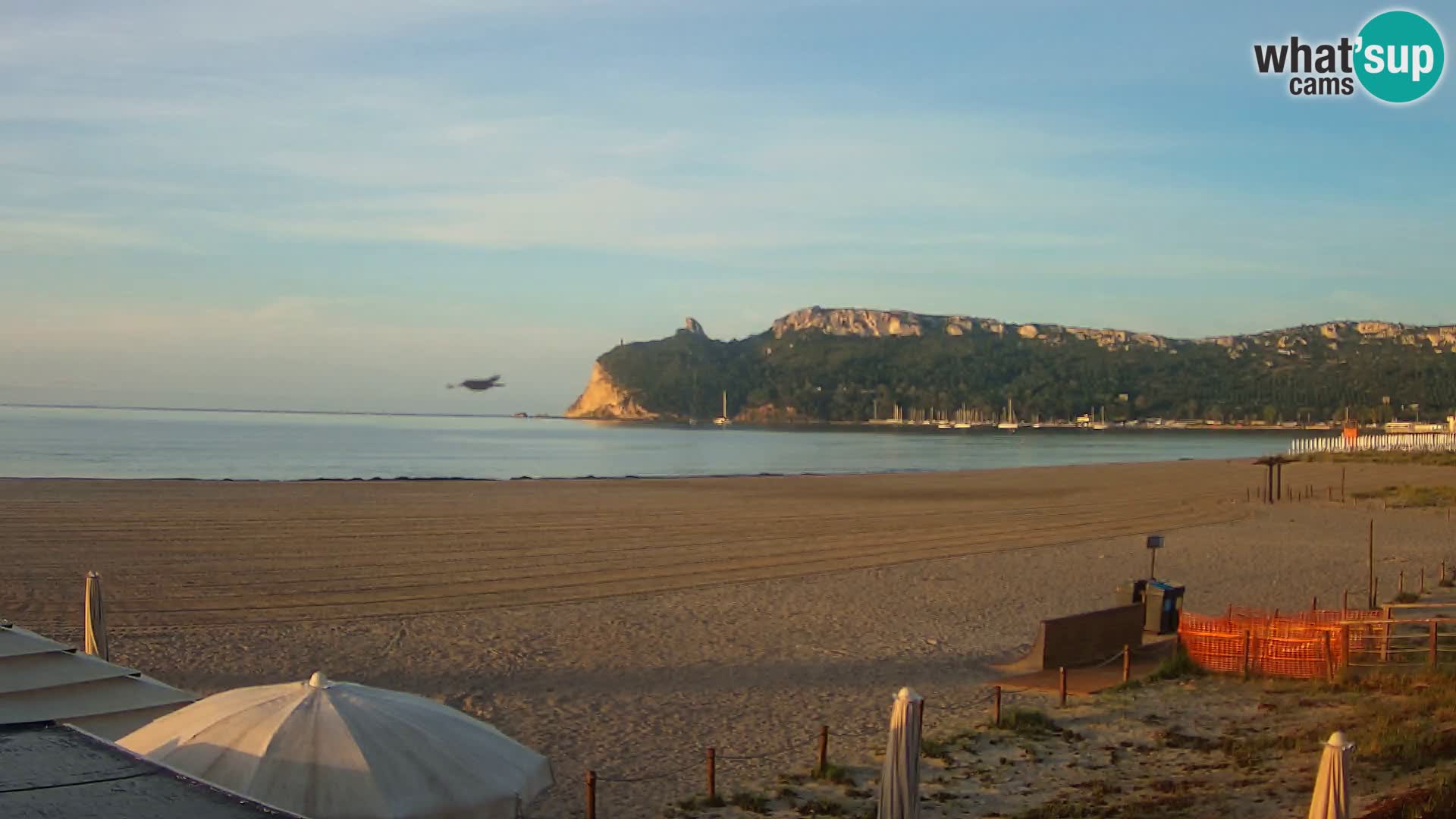 Webcam spiaggia del Poetto | Cagliari | Sardegna
