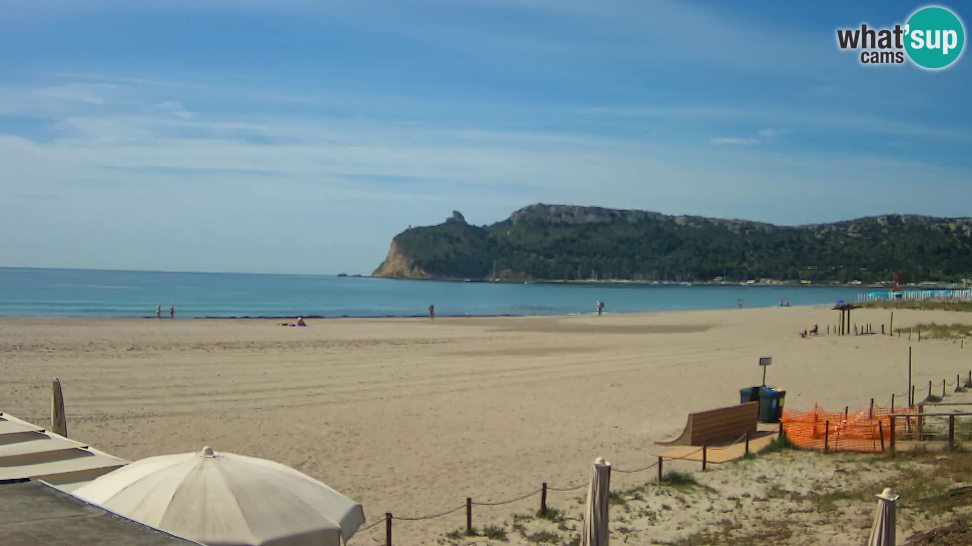 Poetto beach webcam | Cagliari | Sardinia
