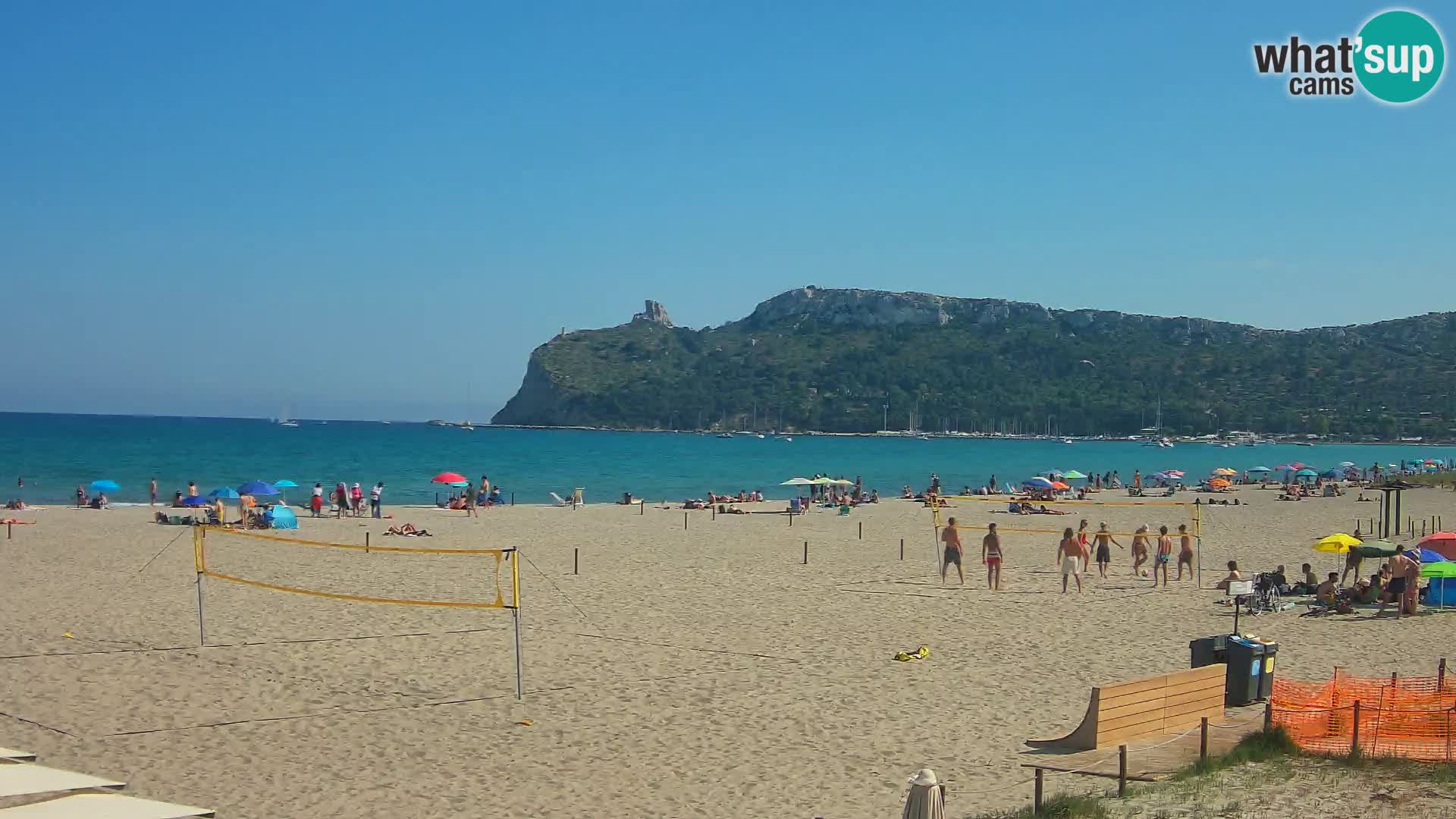 Poetto beach webcam | Cagliari | Sardinia