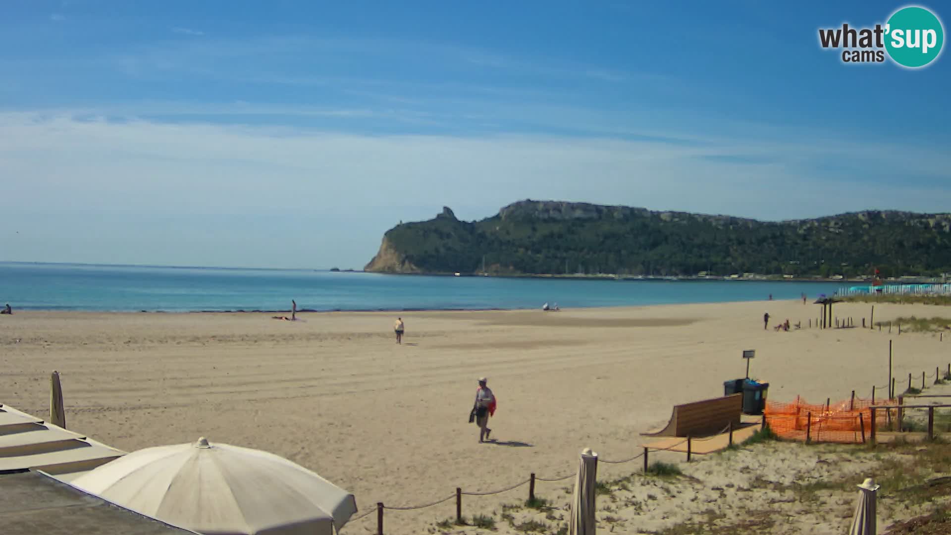 Webcam playa de Poetto | Cagliari | Cerdeña