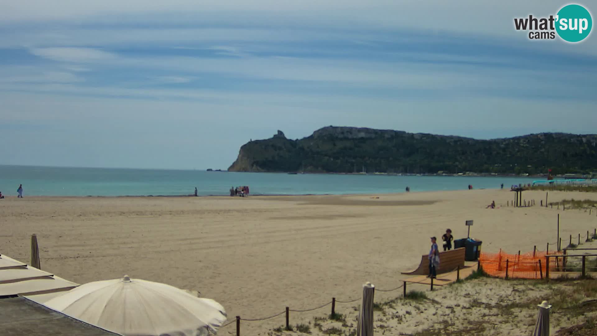 Poetto Strand Webcam | Cagliari | Sardinien