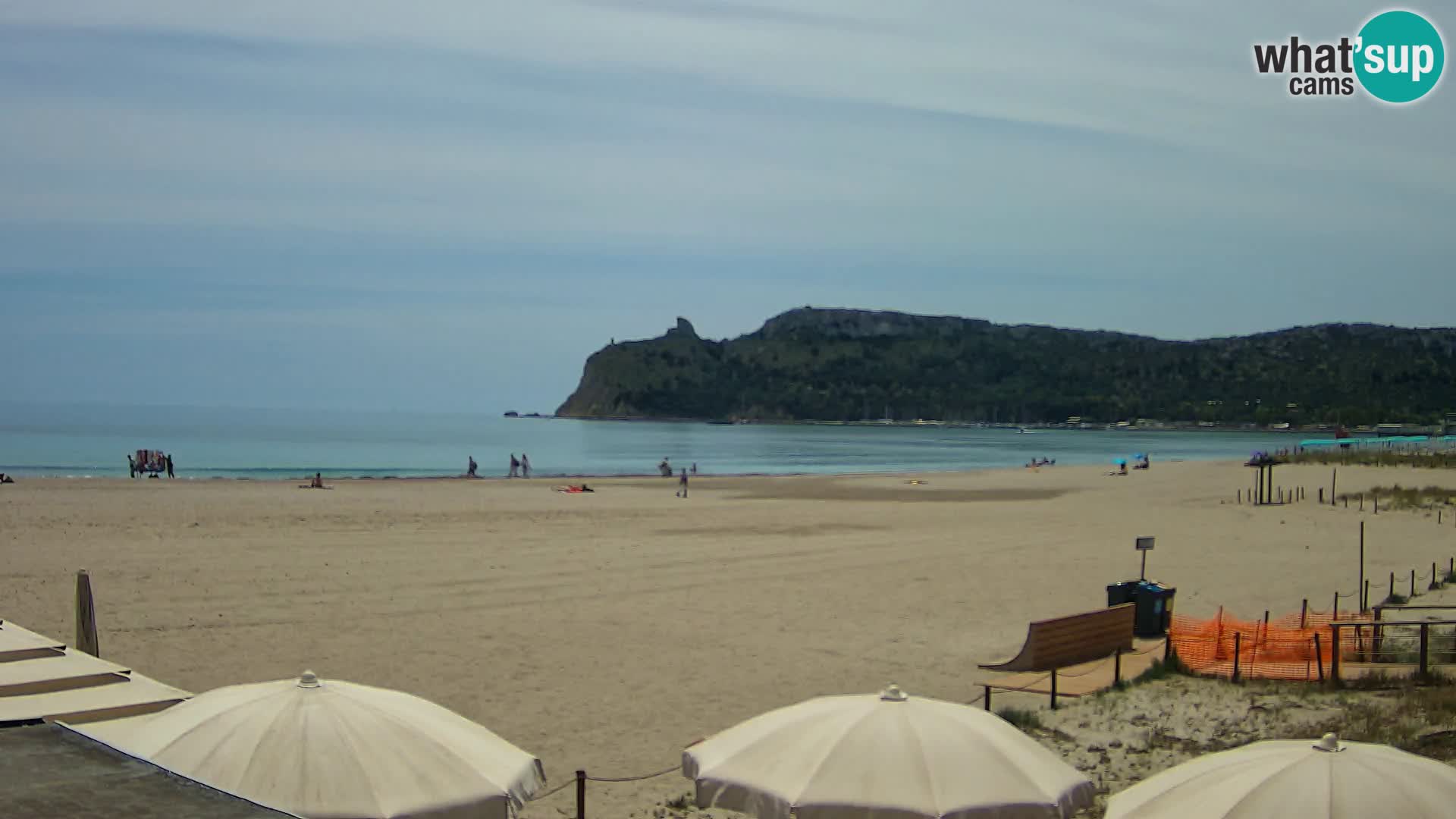 Webcam plage de Poetto | Cagliari | Sardaigne