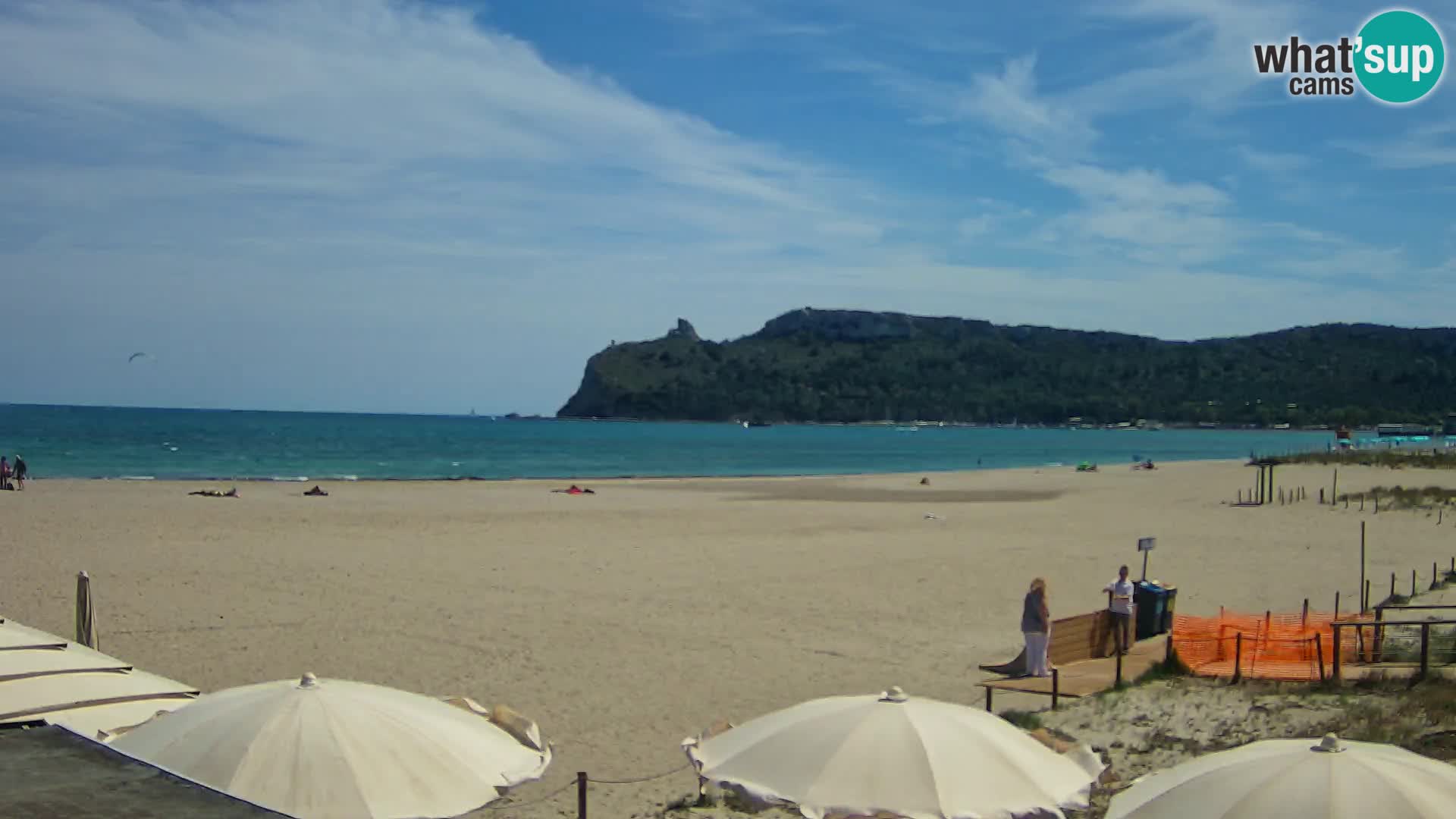 Webcam plage de Poetto | Cagliari | Sardaigne